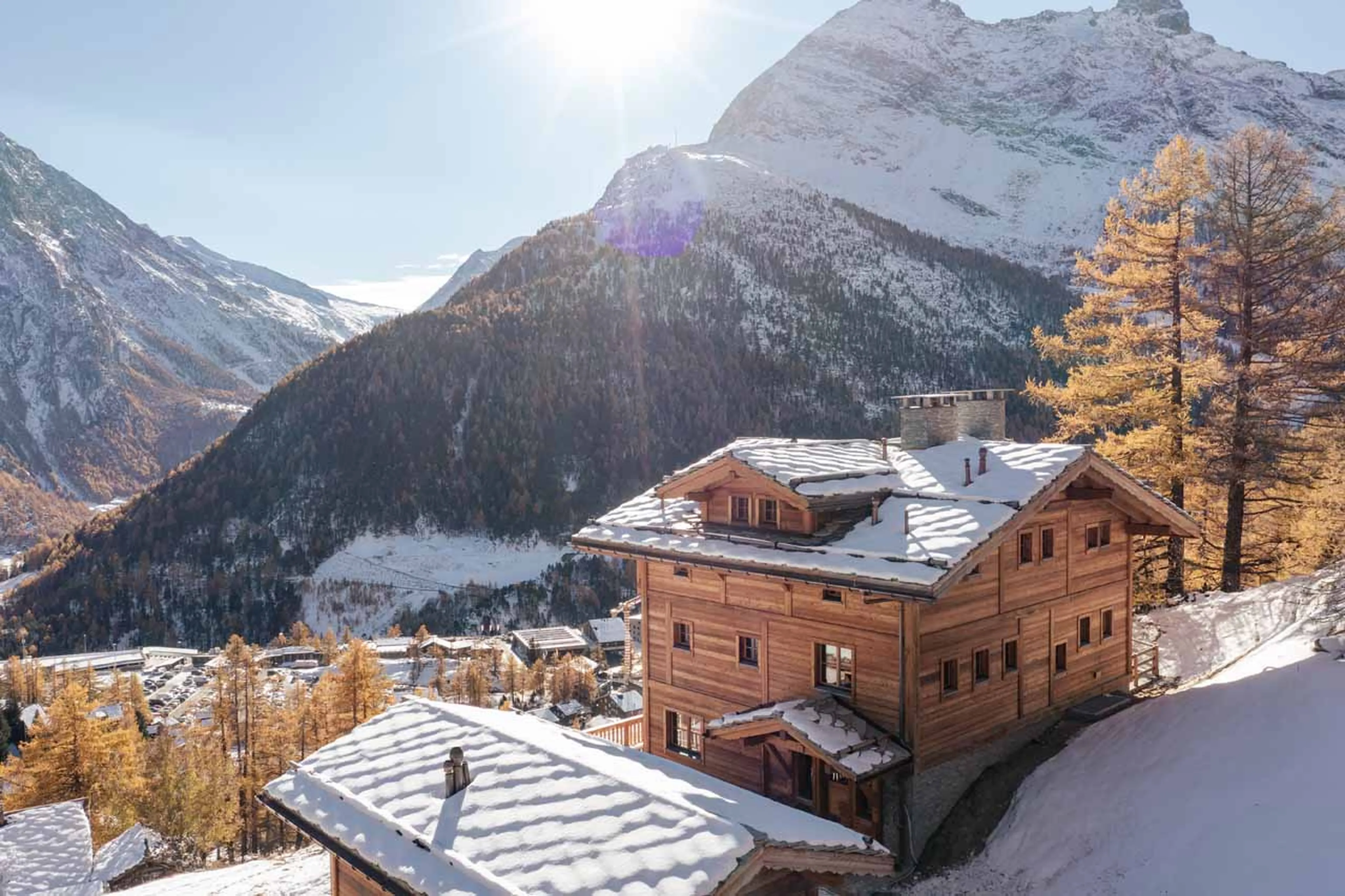 Chalet Lycka in Saas Fee m