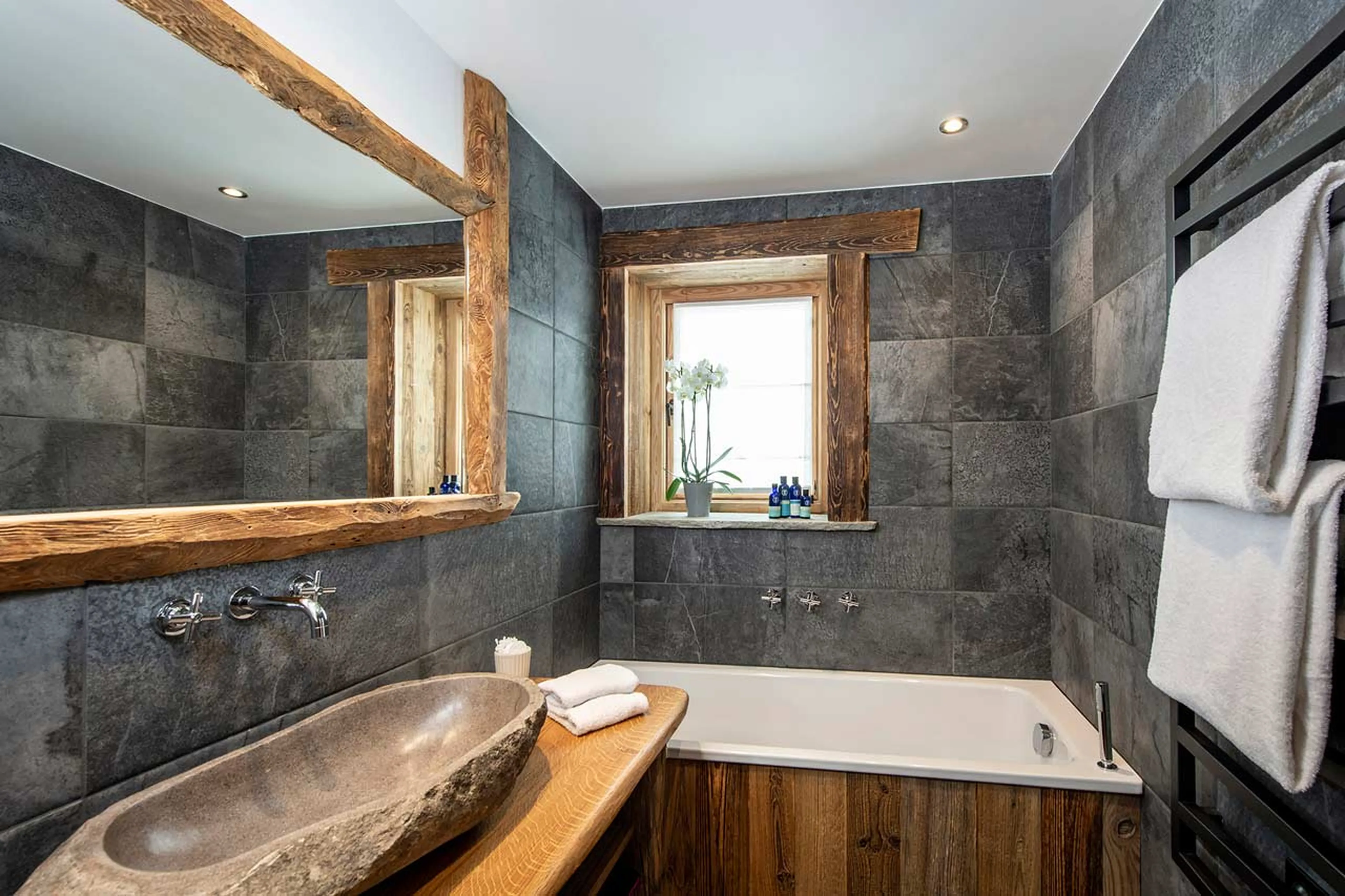 Bathroom three at Chalet Machapuchare in Val d'Isere