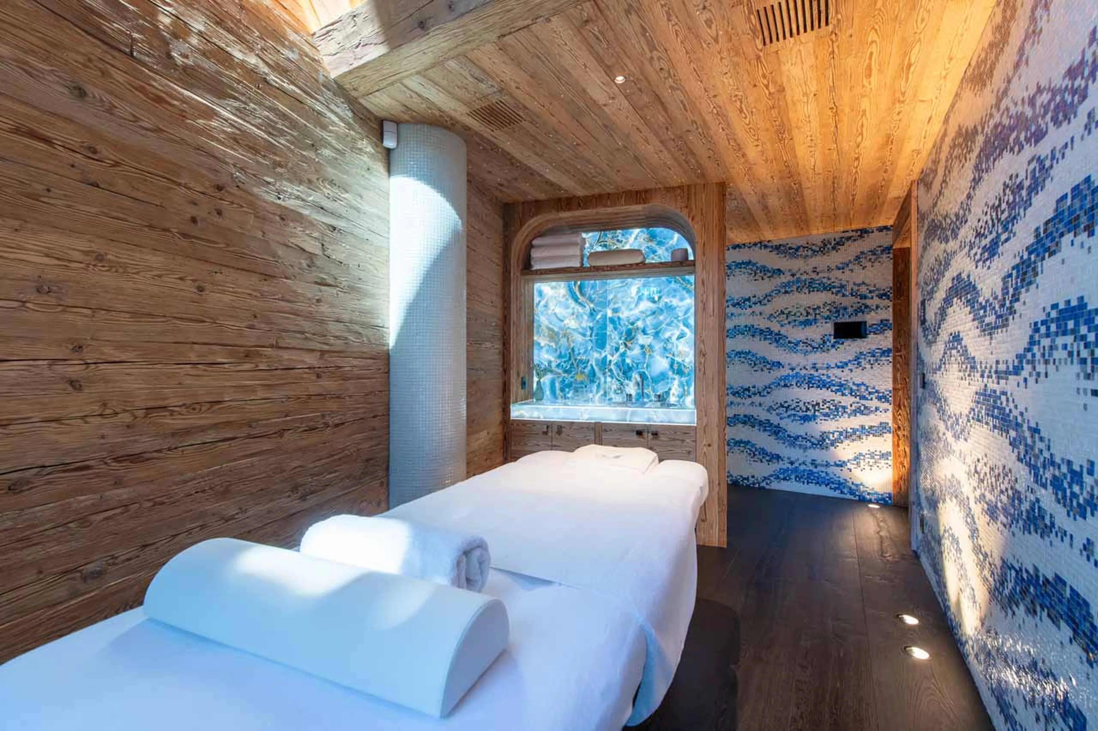 Treatment room at Chalet Makini in Verbier