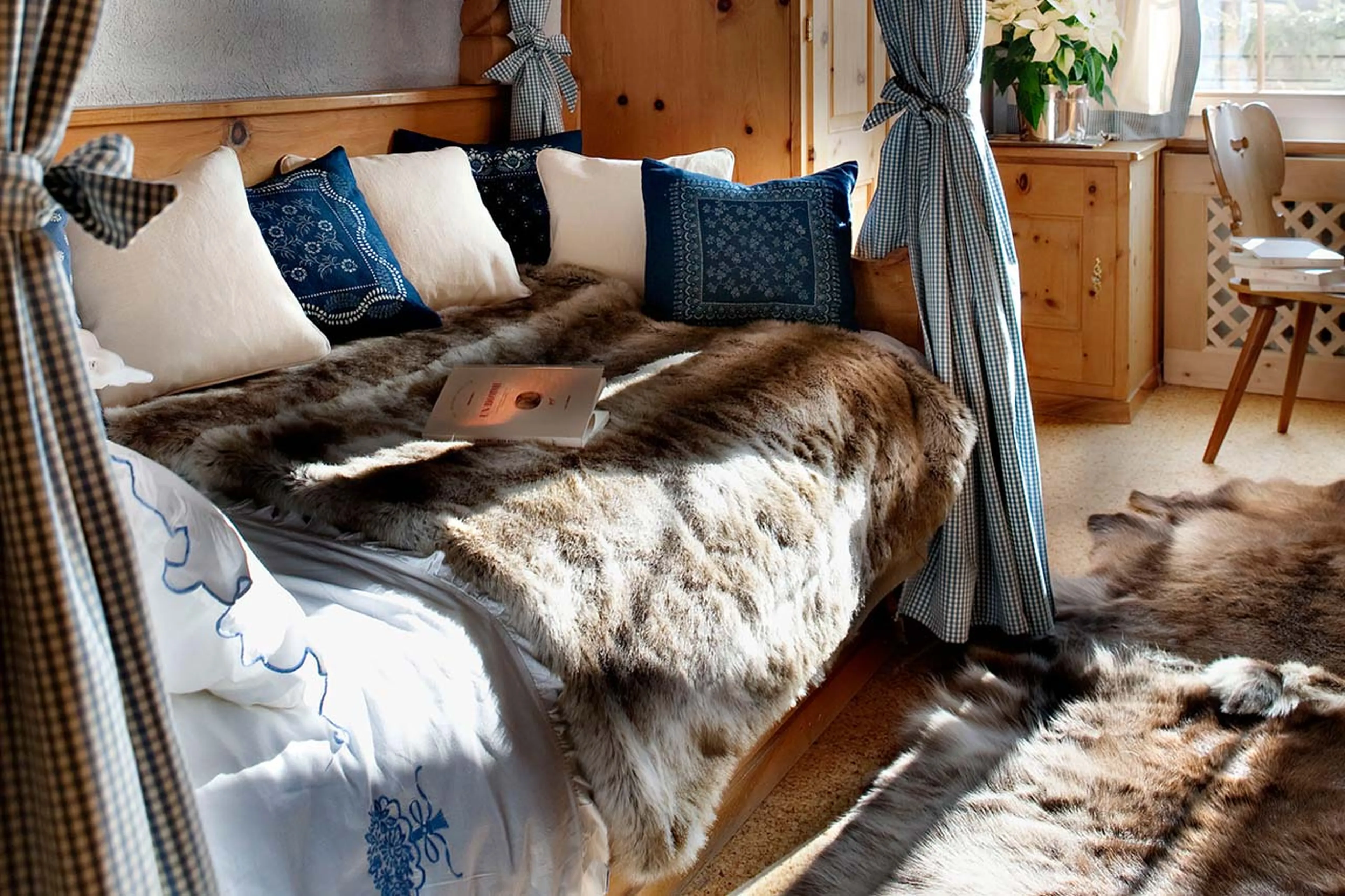 Bedroom five at Chalet Maldeghem in Klosters