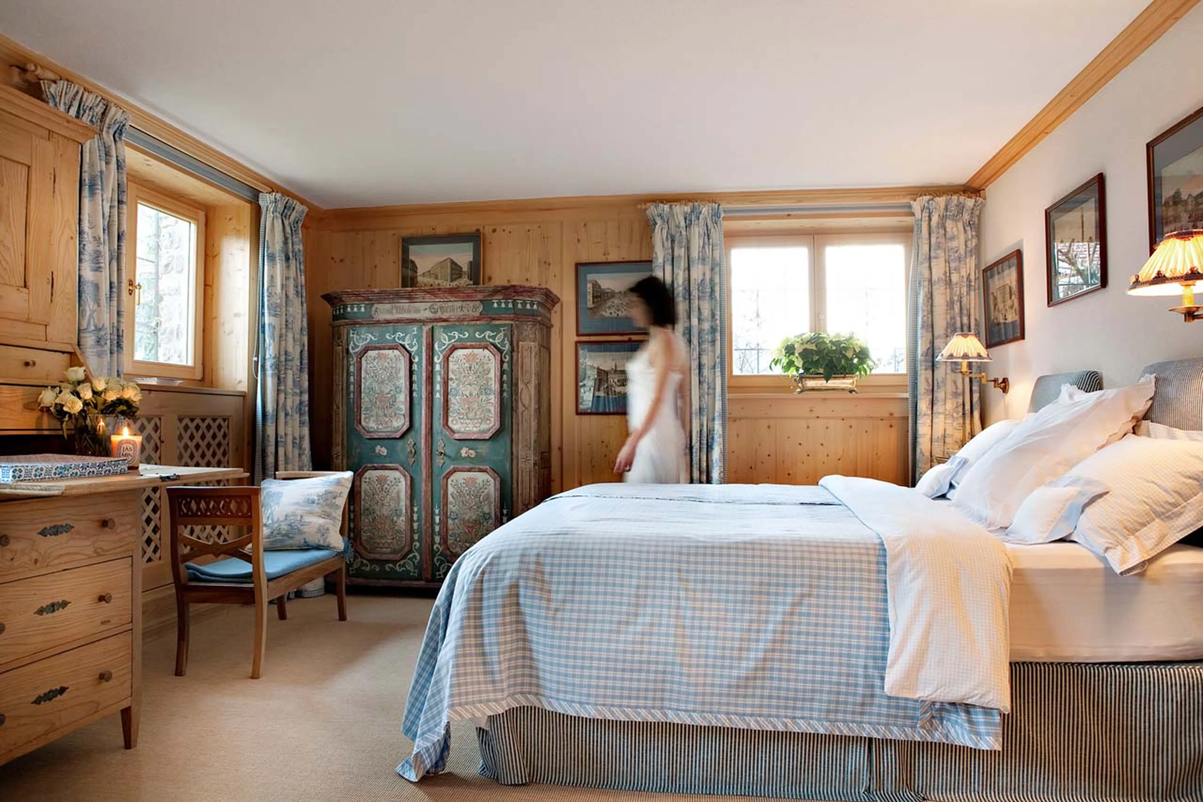 Bedroom seven at Chalet Maldeghem in Klosters
