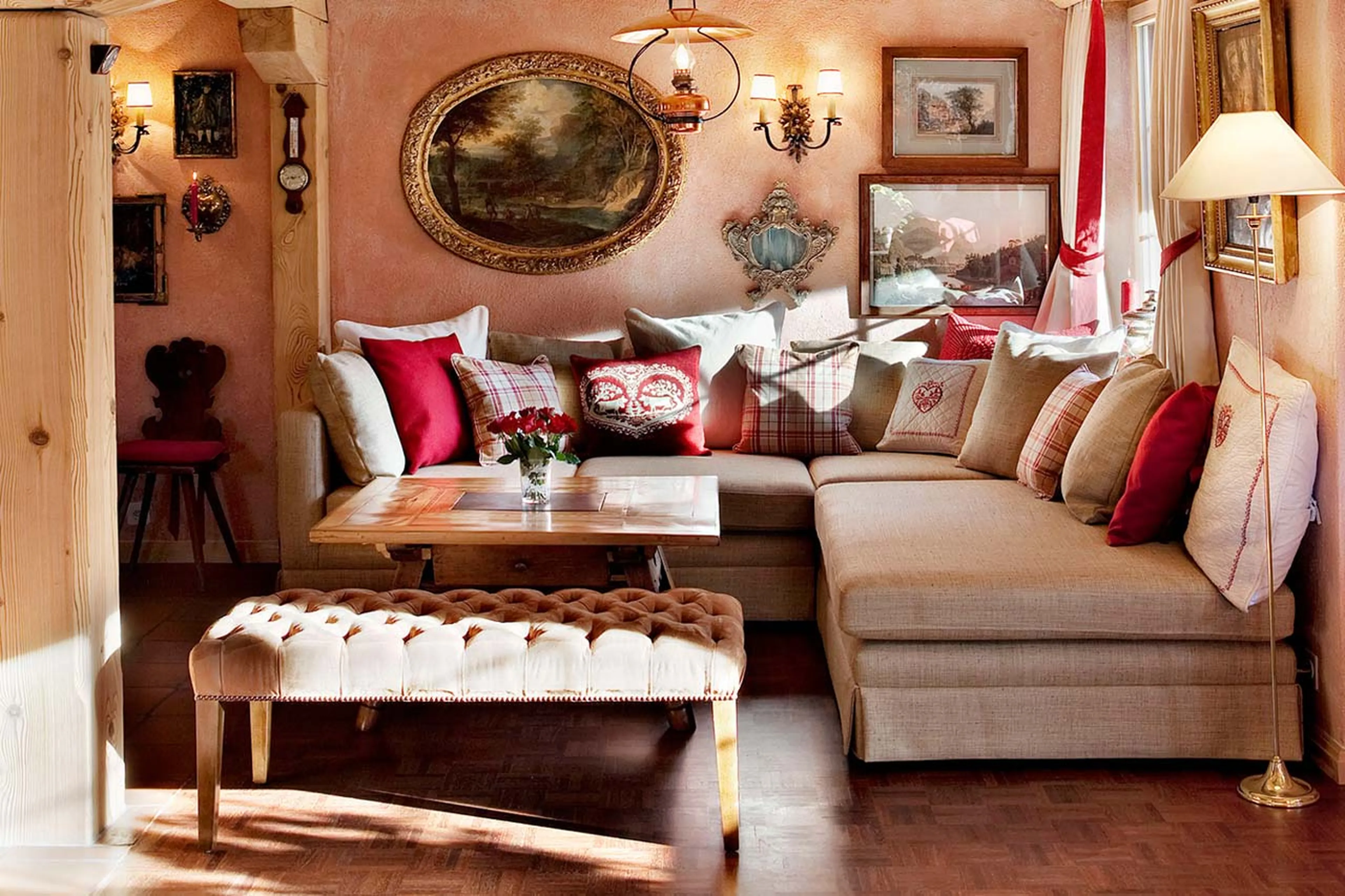 Stylish furnishings in Chalet Maldeghem in Klosters