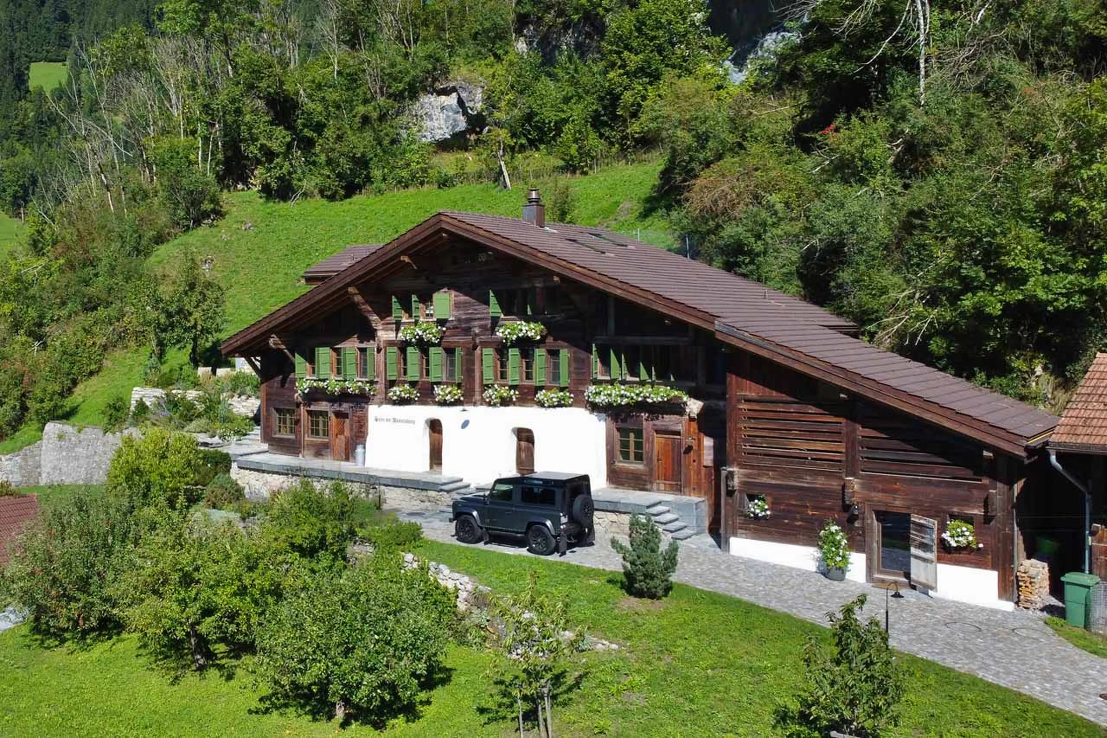 Exterior of Chalet Mannenberg near Gstaad