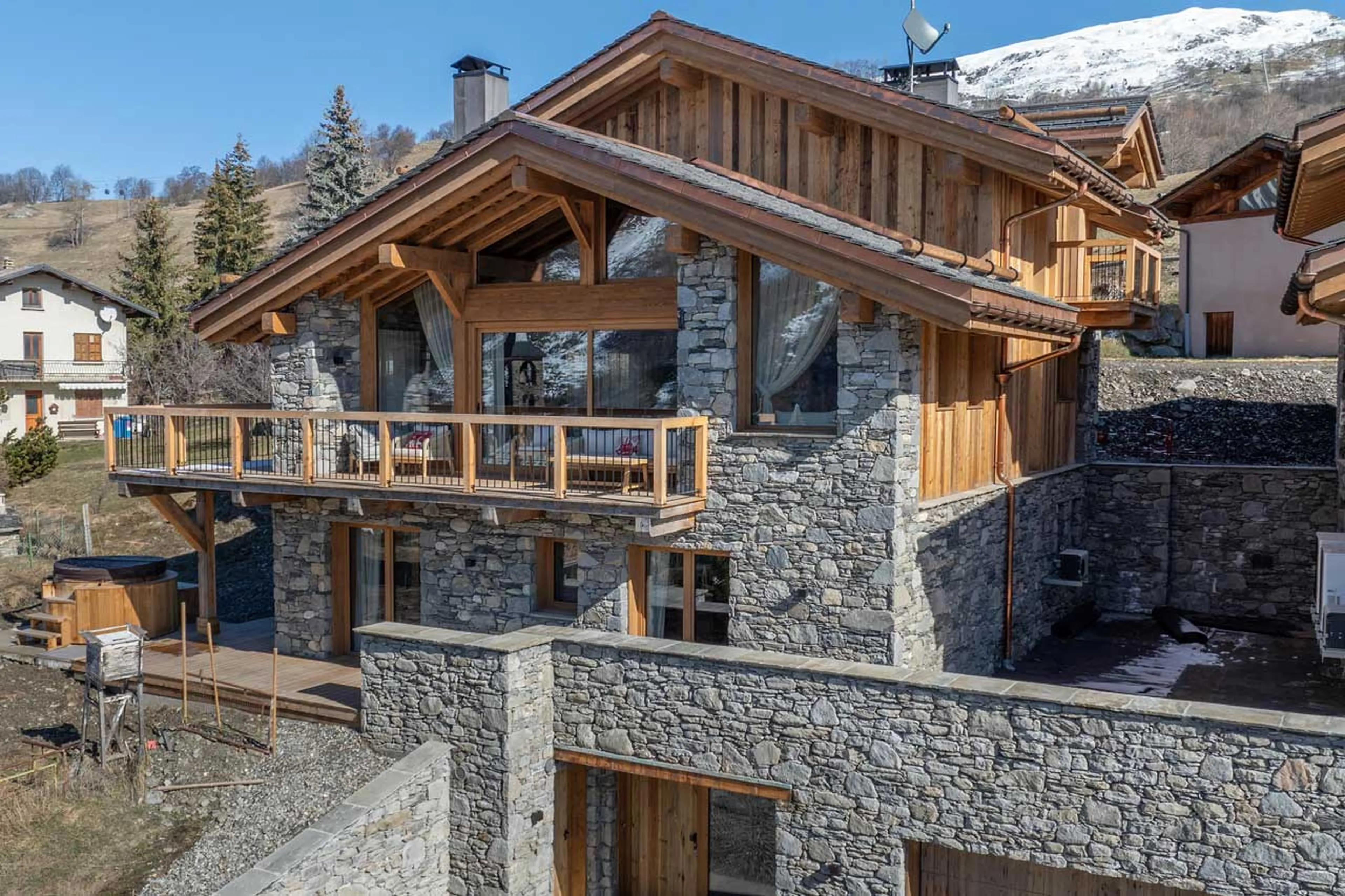 Exterior of Chalet Marcel, St Martin de Belleville