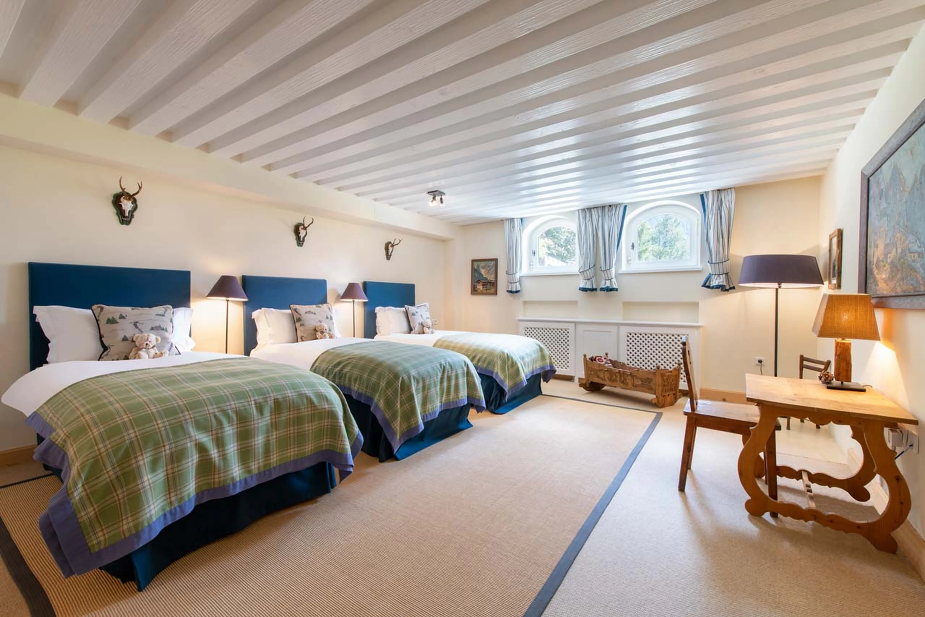 Bedroom seven at Chalet Maria Schnee in St Anton