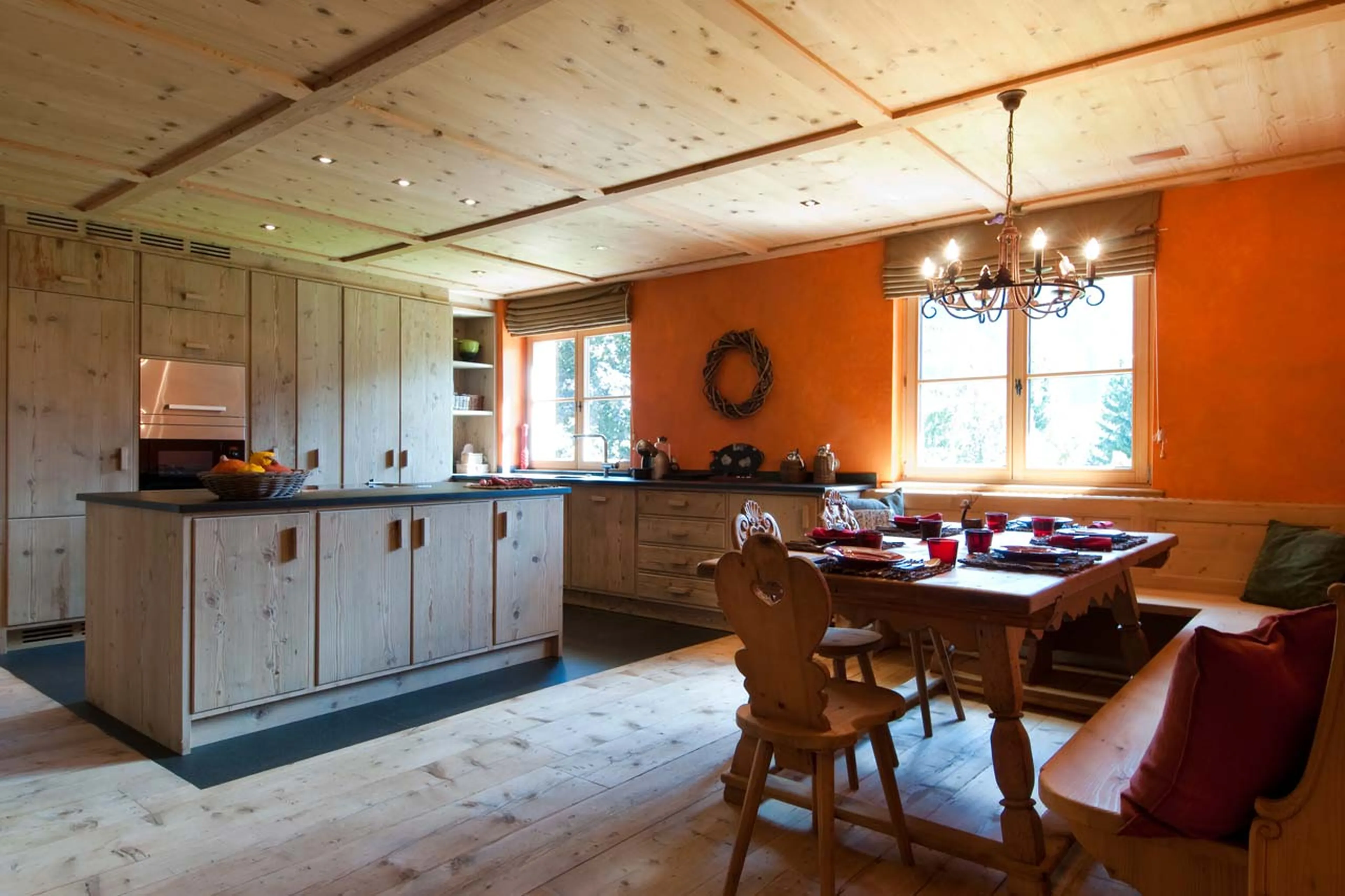 Kitchen at Chalet Maria Schnee in St Anton