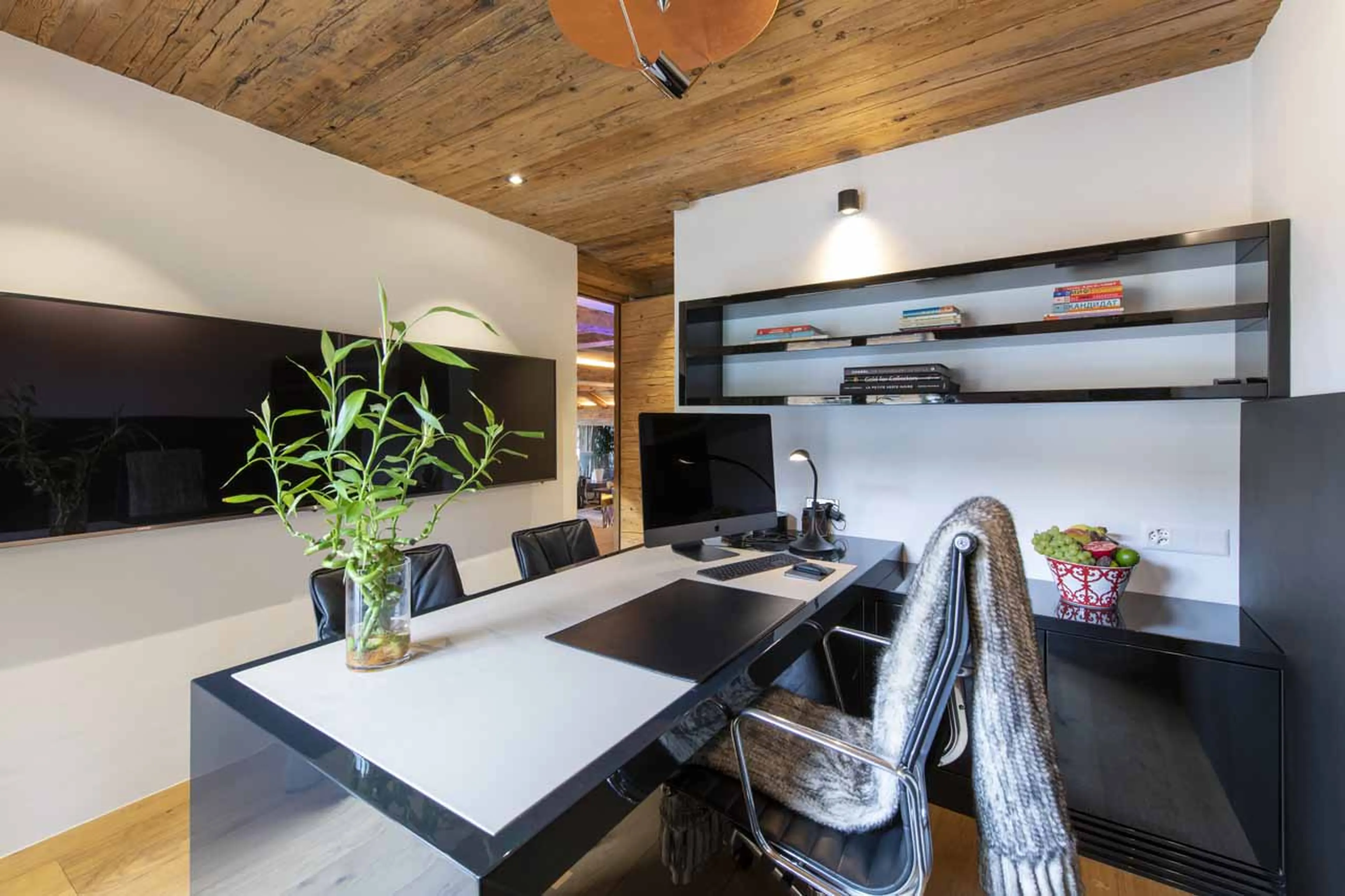 Office at Chalet Marmottier in Verbier