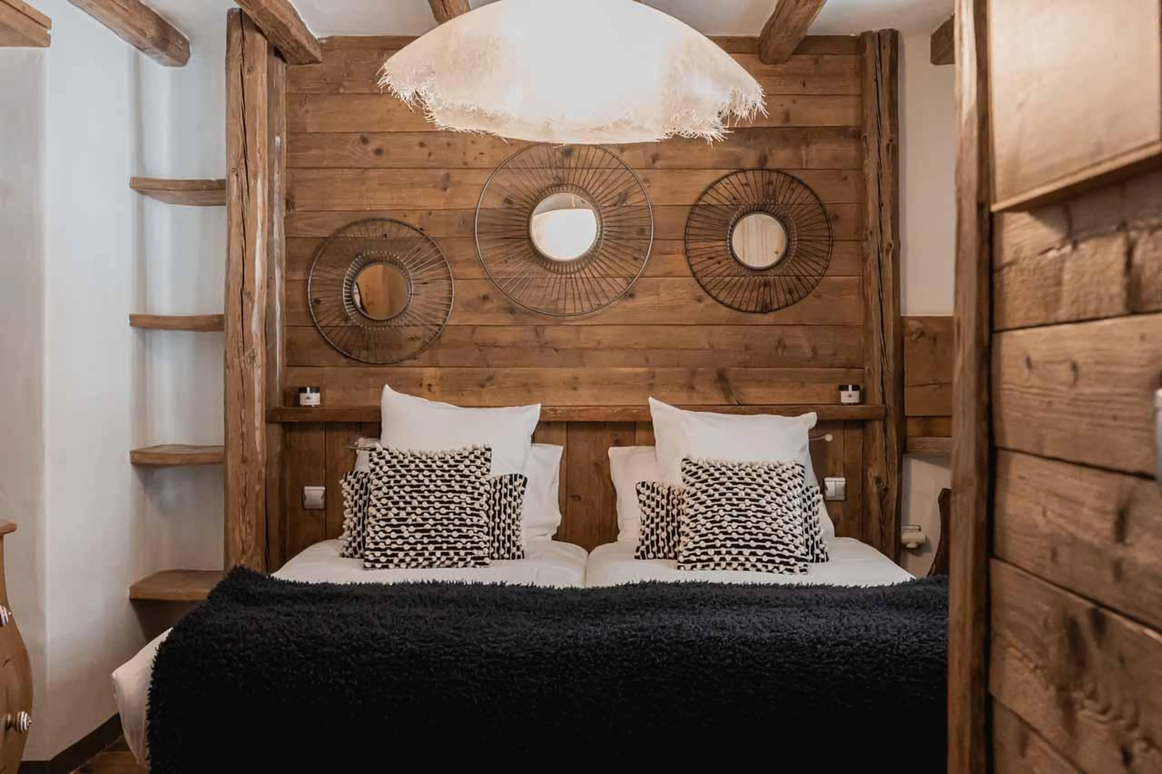 Double bedroom in Chalet Mathilda, Val d'Isere