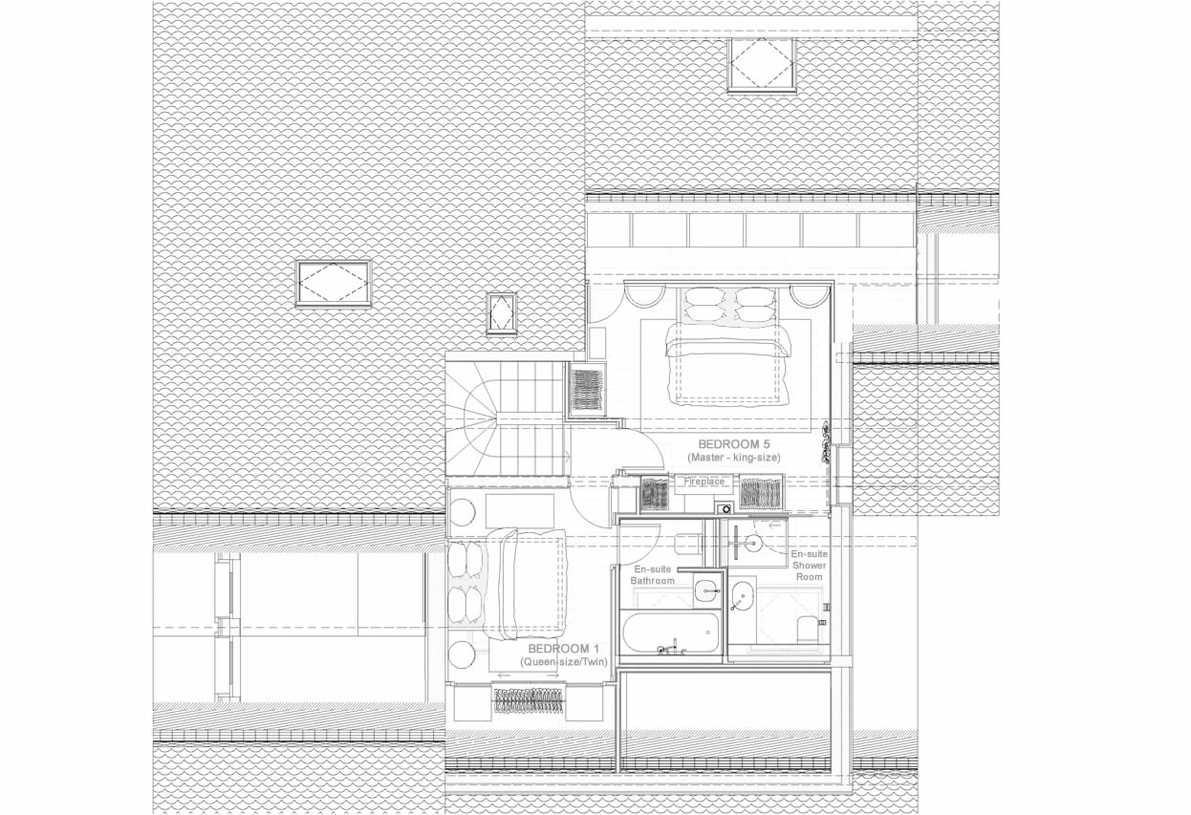 Level 1 at Chalet Menor in Meribel