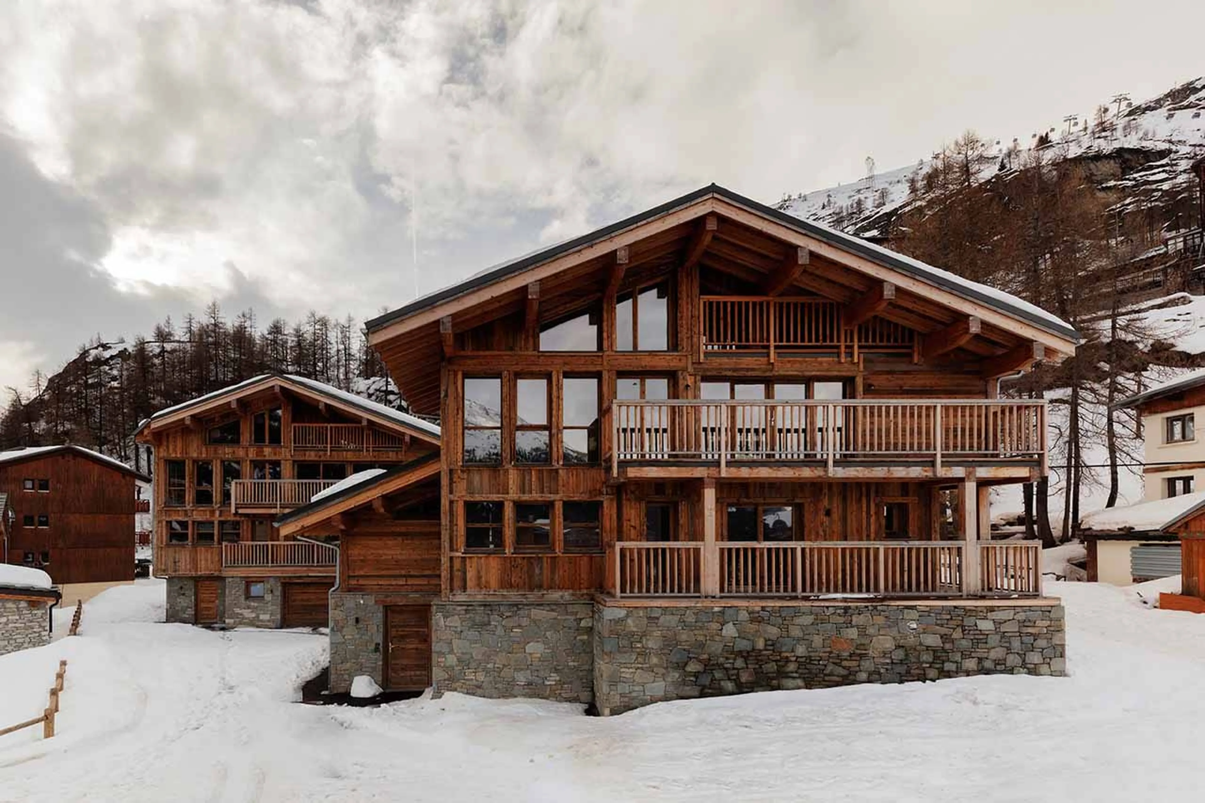 Exterior of Chalet Merveilles in Tignes