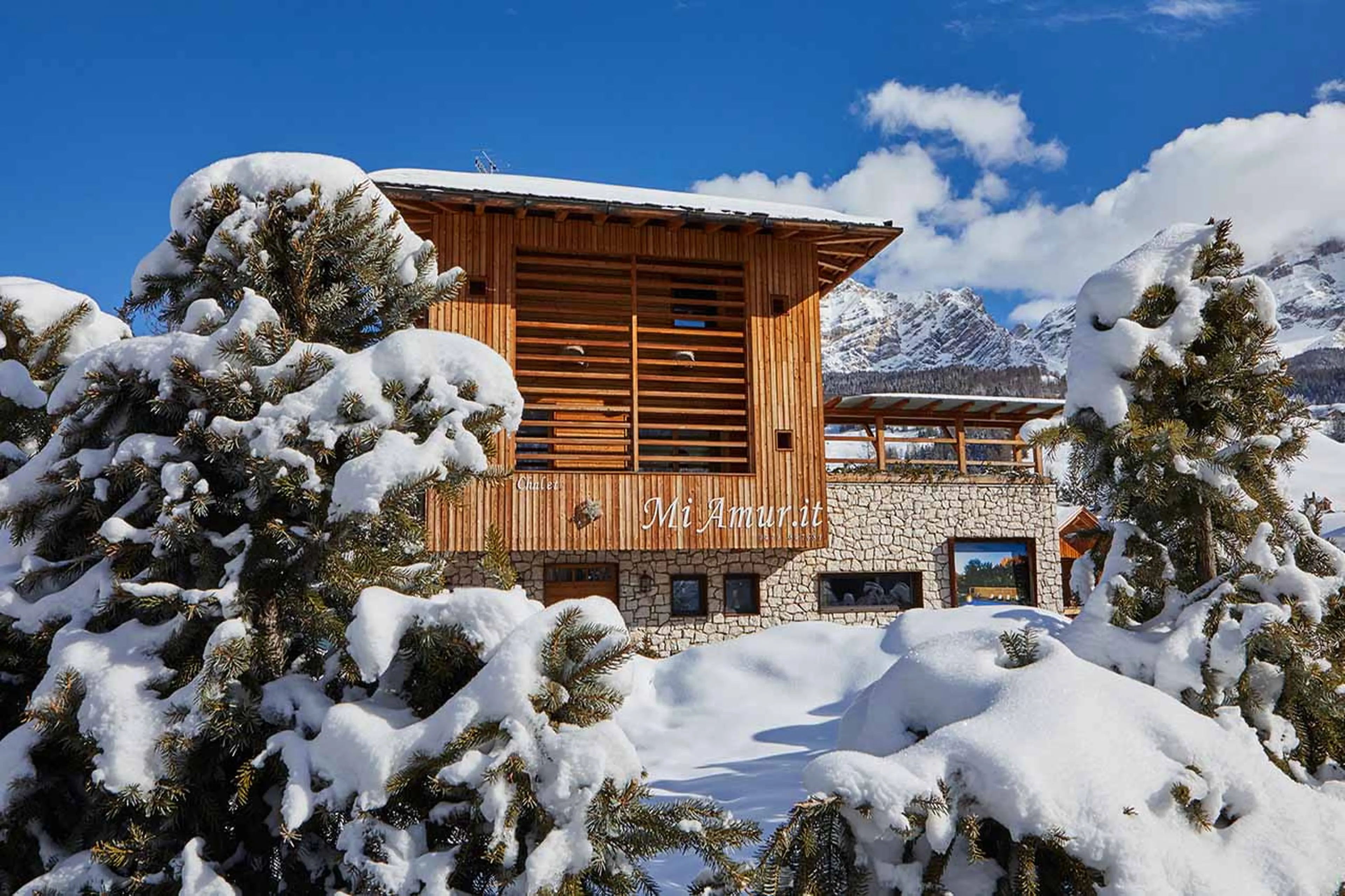 Exterior of Chalet Mi Amur in Alta Badia