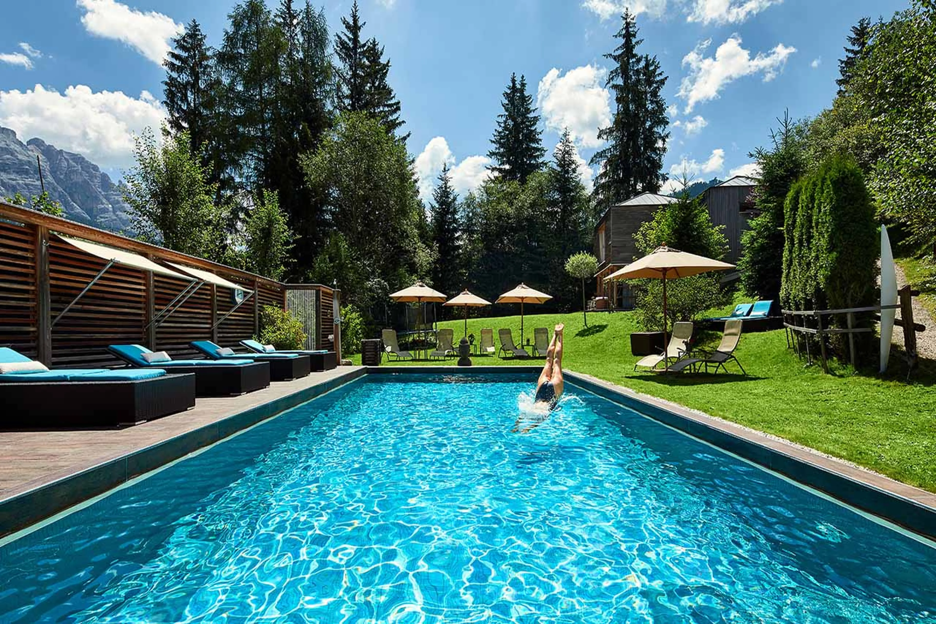 Pool at Mi Chalet in Alta Badia