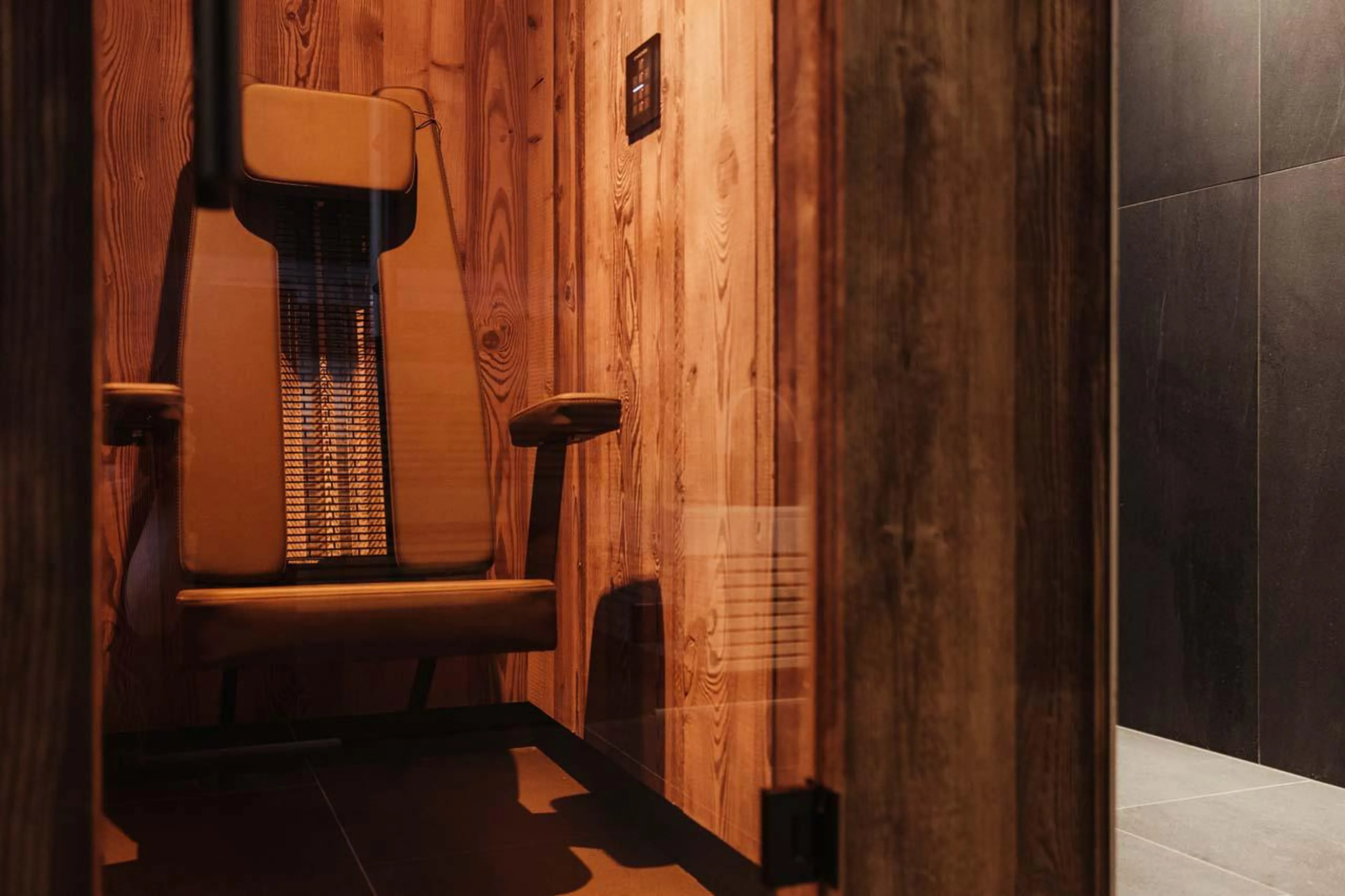 Infrared cabin at Chalet Mile 1 in Val Gardena