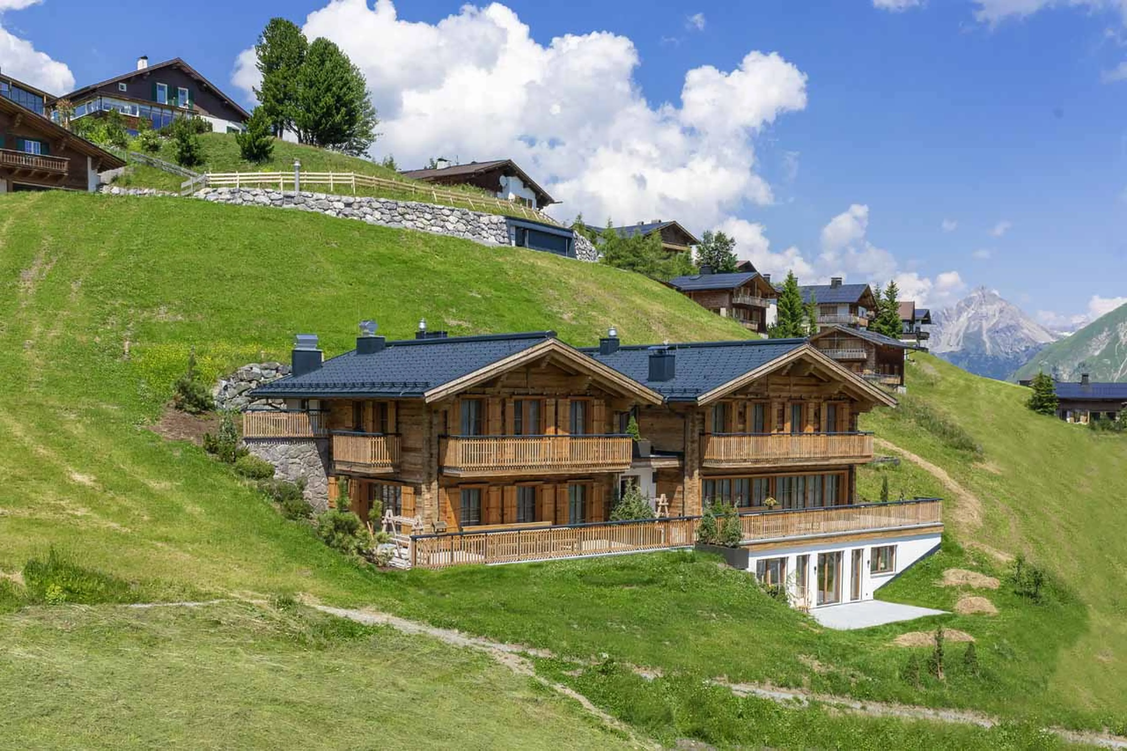 Setting of Chalet Mimi in Lech