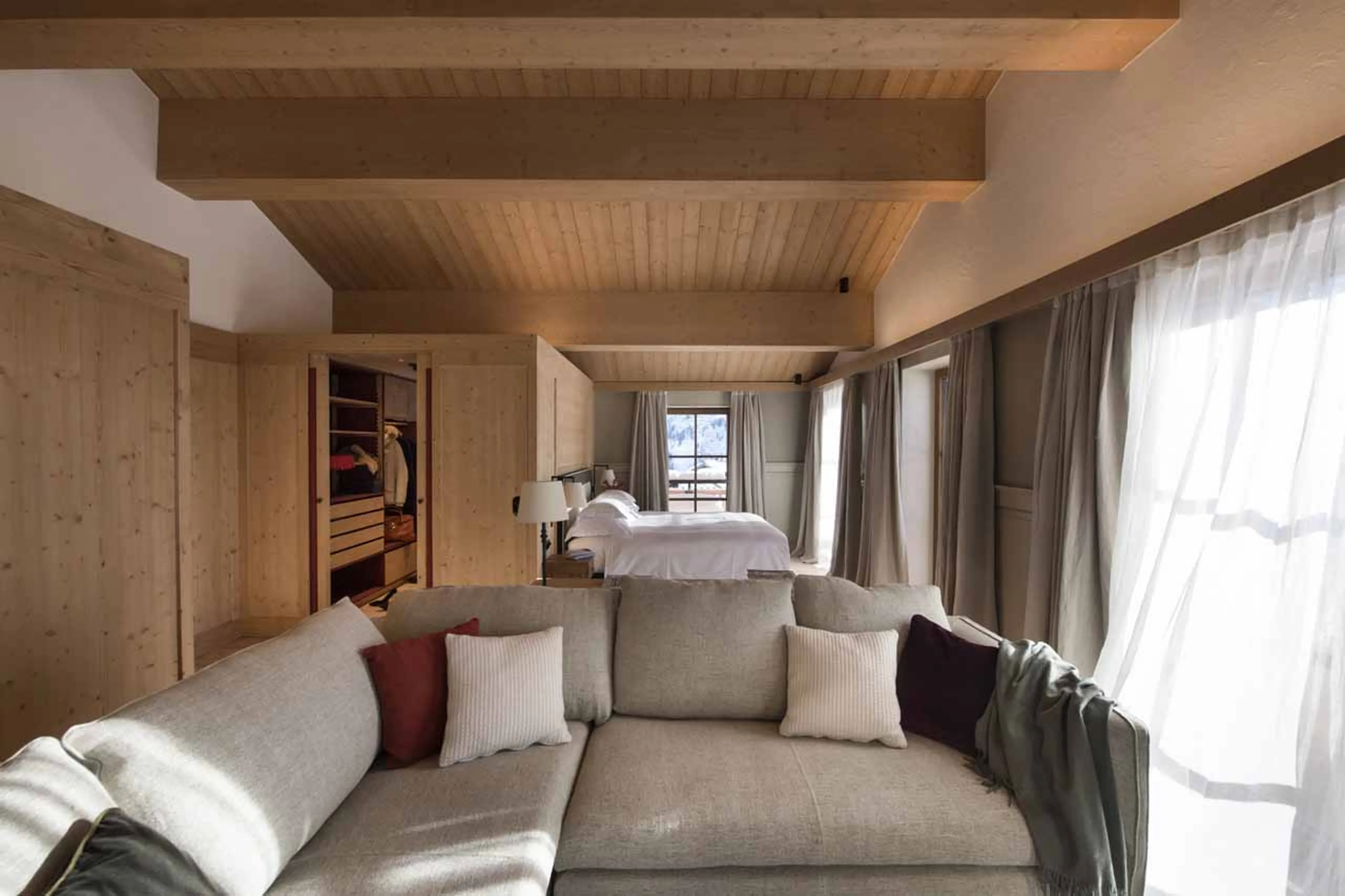 Lounge area at Chalet Mimi in Oberlech