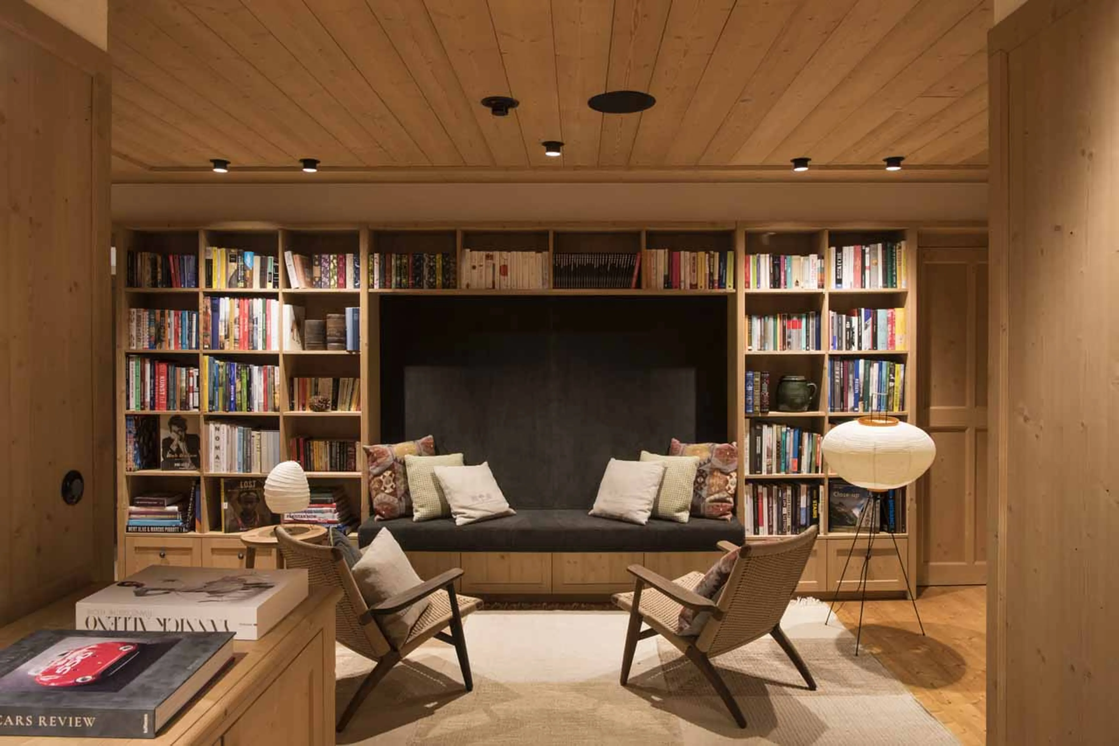 Library at Chalet Mimi in Lech