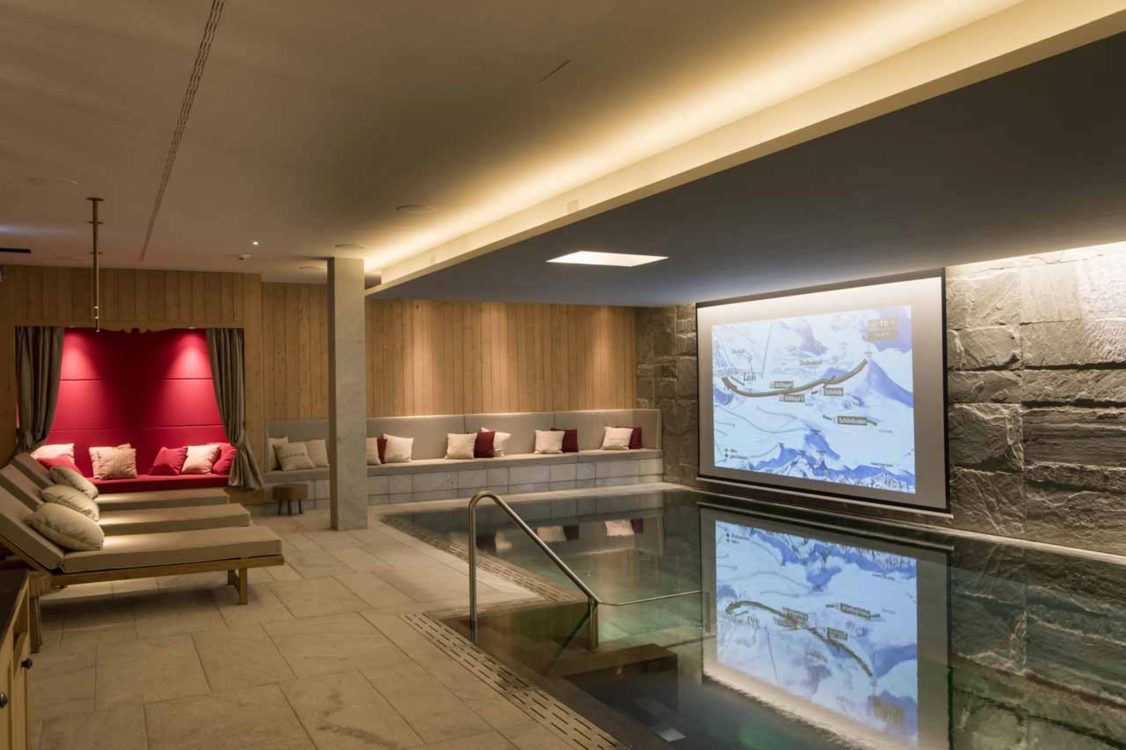 Spa at Chalet Mimi in Lech