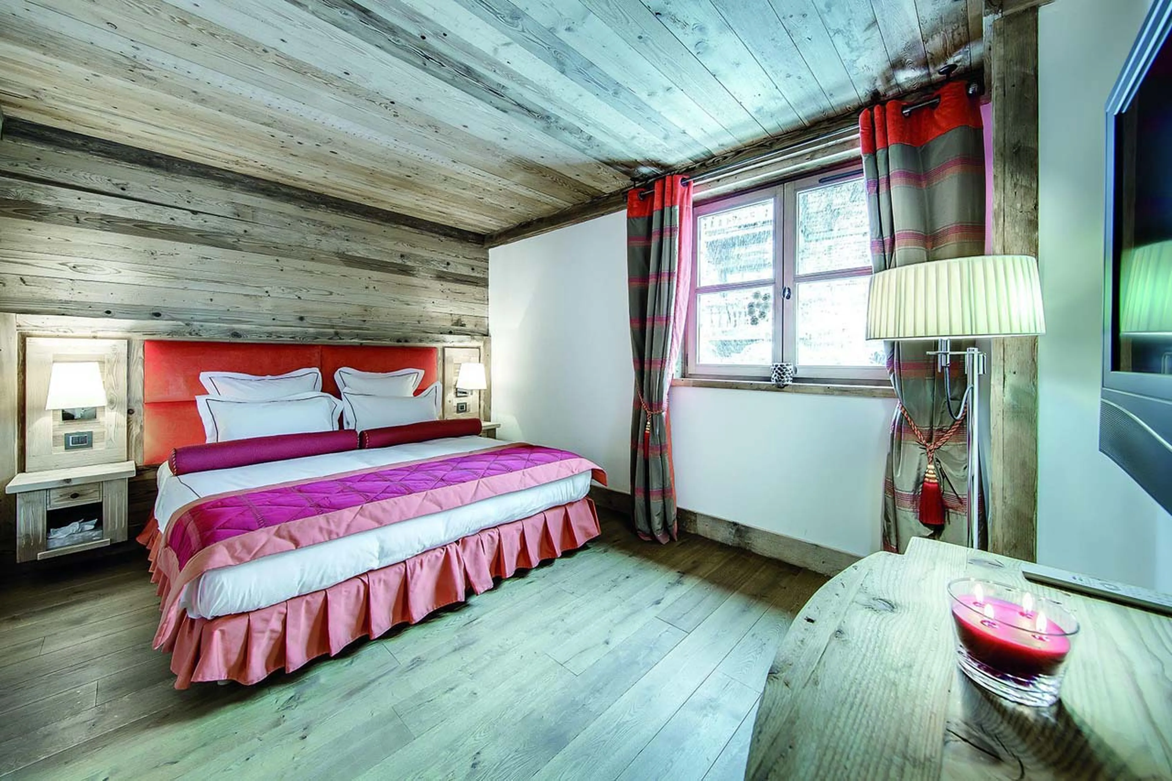 Bedroom two at Chalet Monet in Courchevel 1850