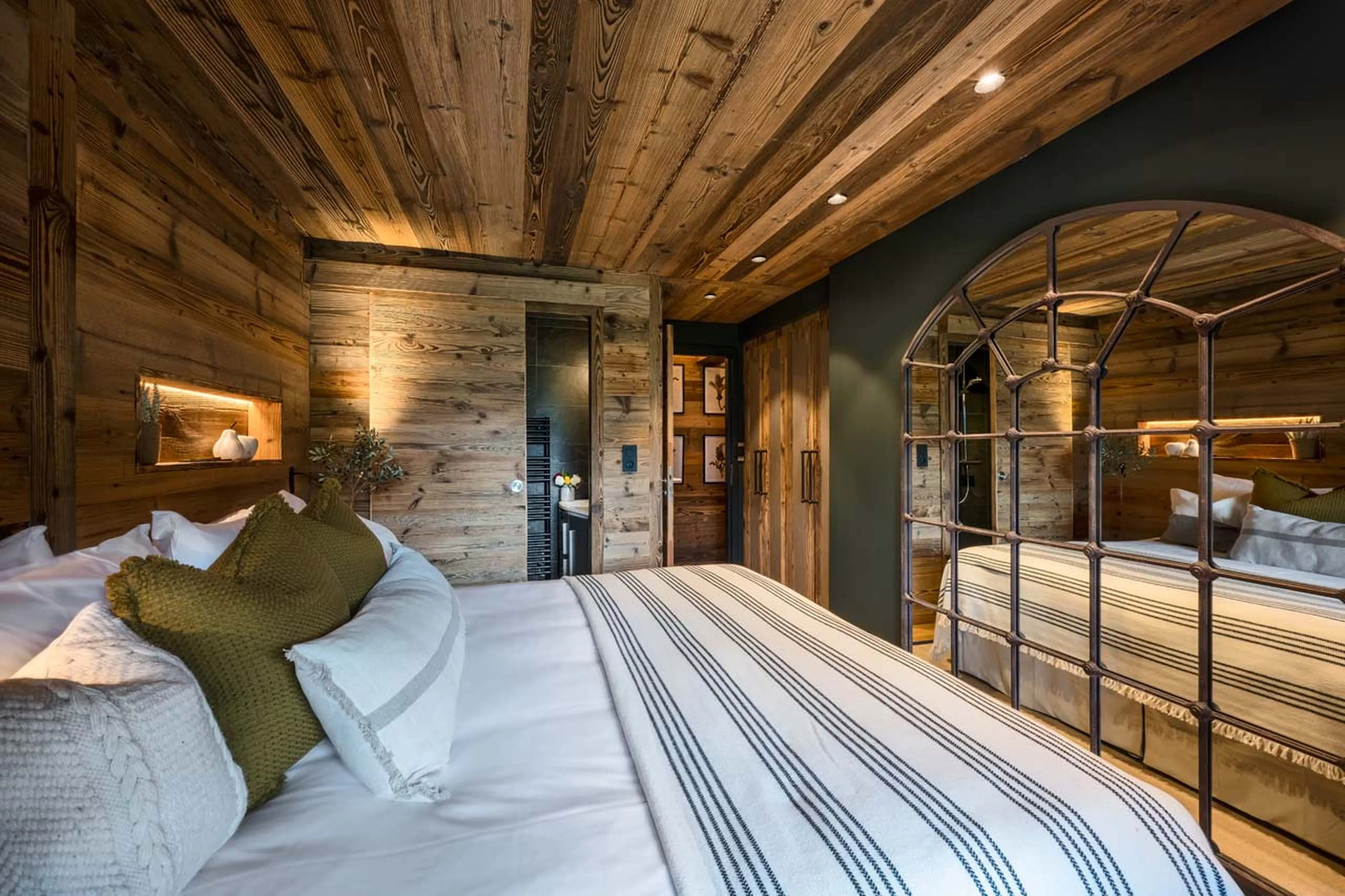 Bedroom four at Chalet Mont Des Anges in Morzine