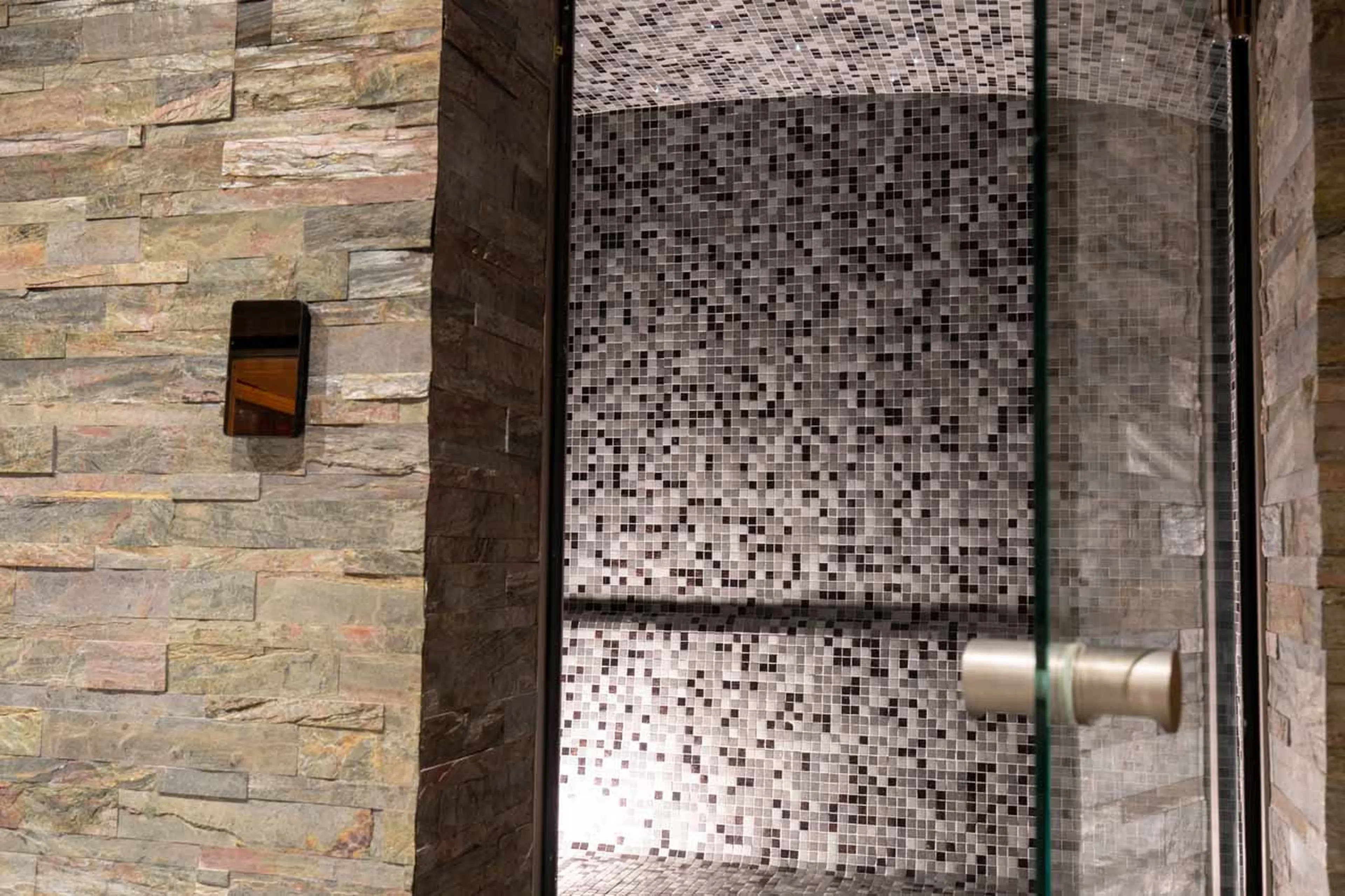 Steam room at Chalet Monts in Tignes