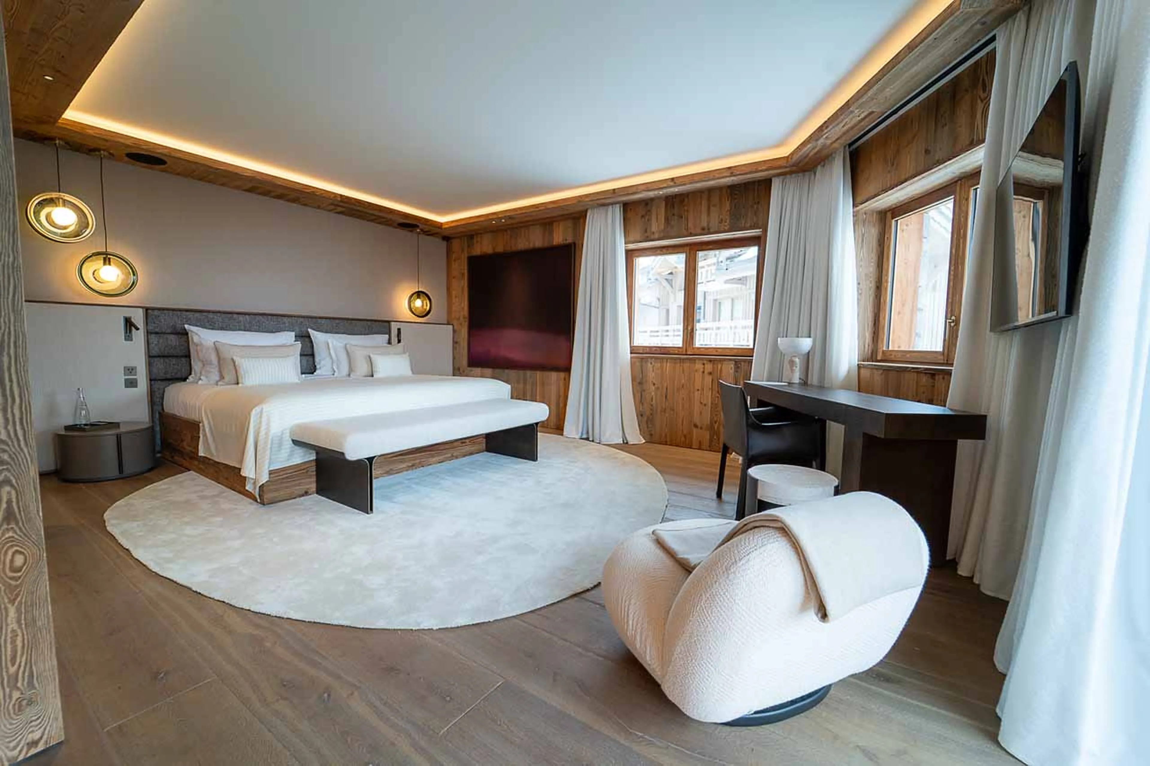 Bedroom 2 at Chalet Moon 1850 in Courchevel 1850
