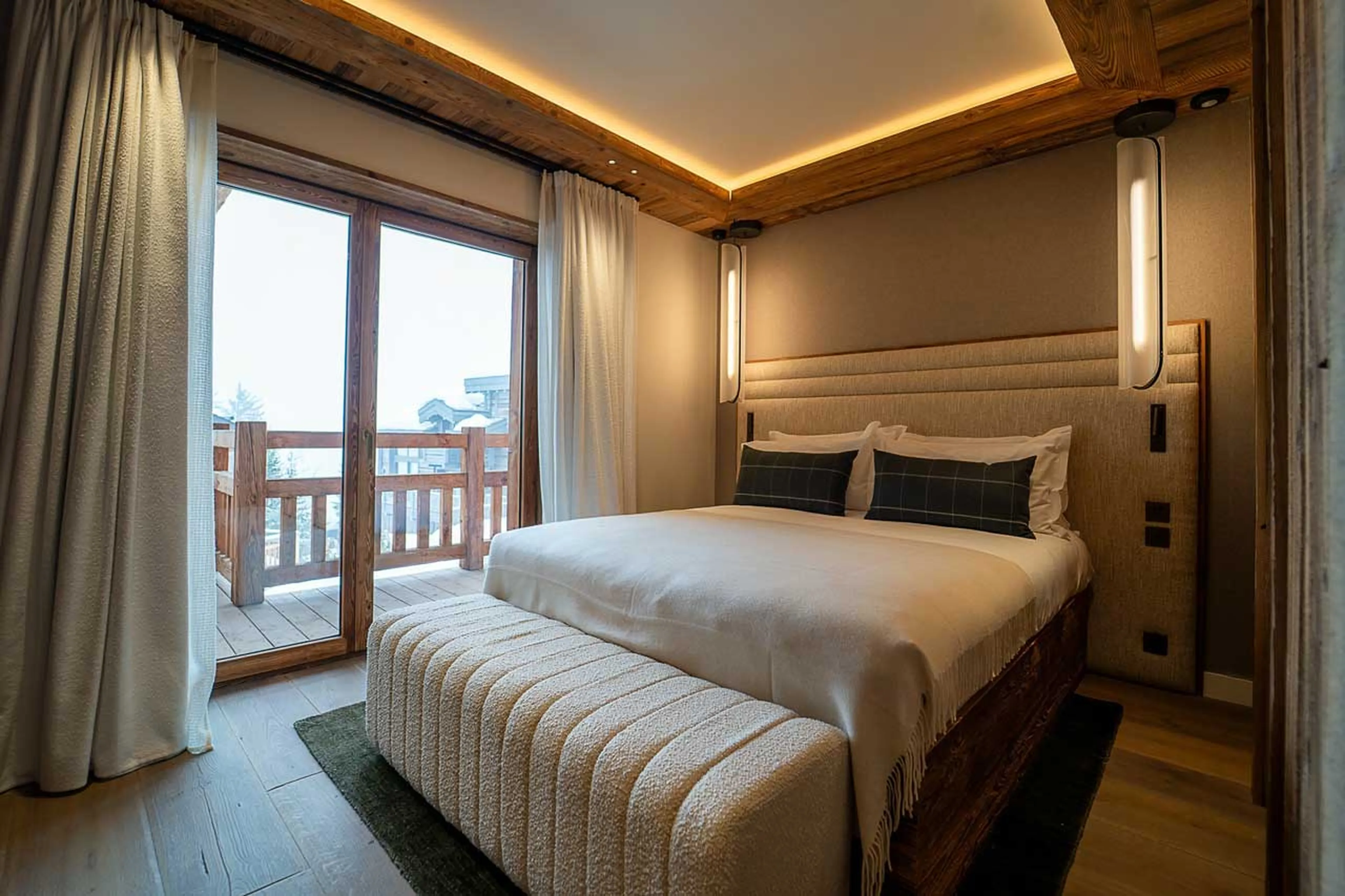 Bedroom 3 at Chalet Moon 1850 in Courchevel 1850