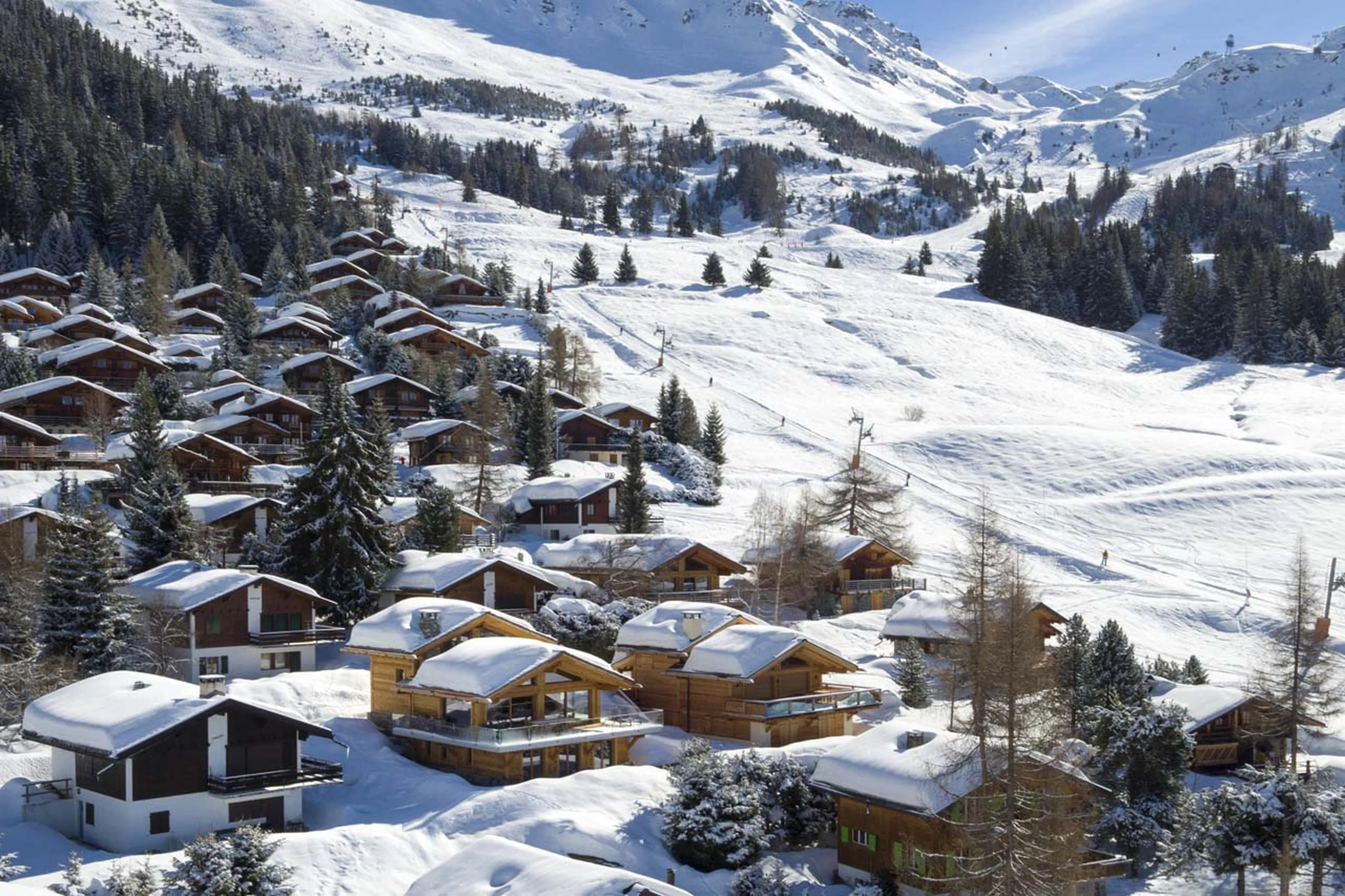 Ski-in access to Chalet Mowgli in Verbier