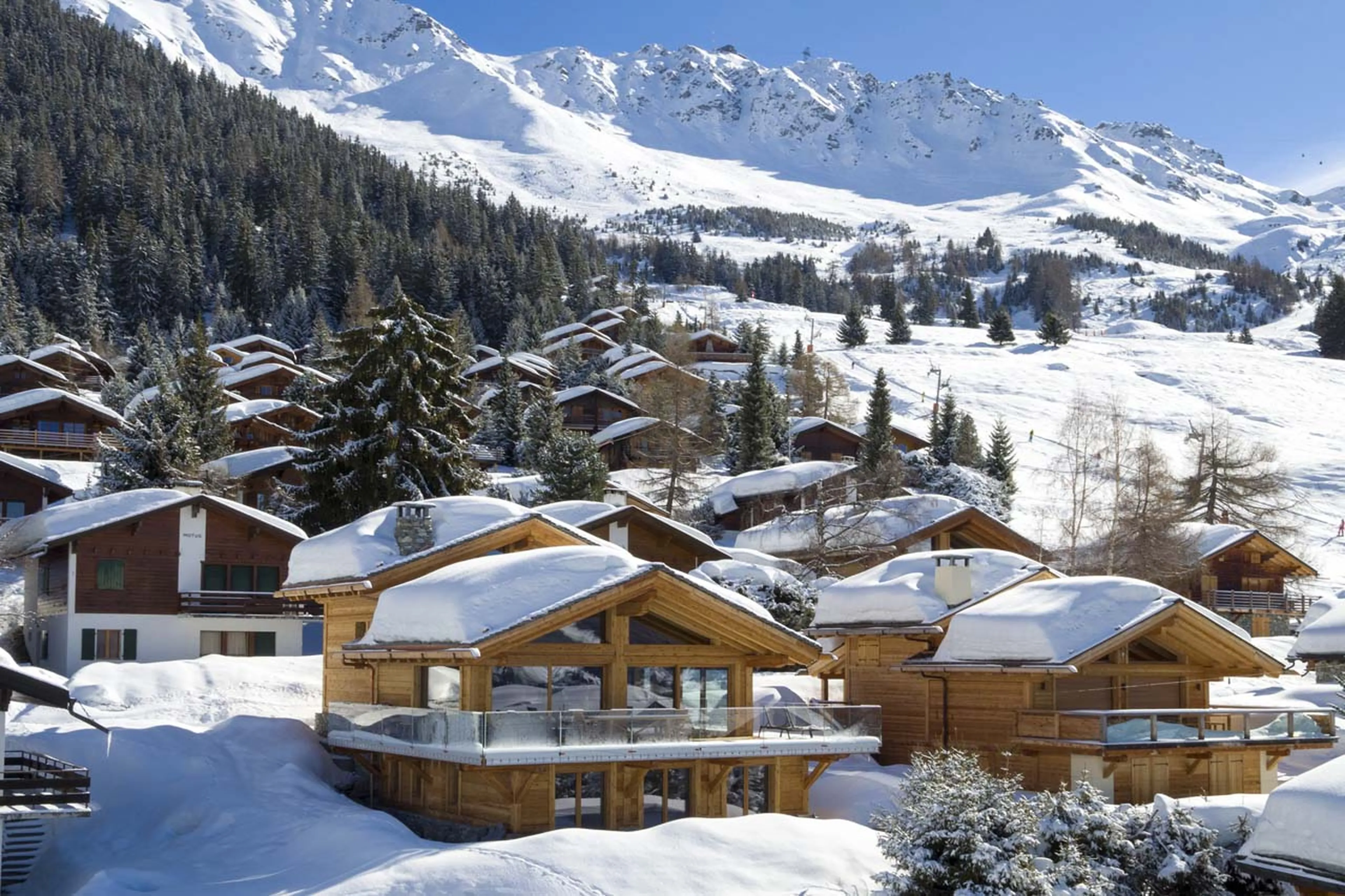 Exterior of Chalet Mowgli in Verbier