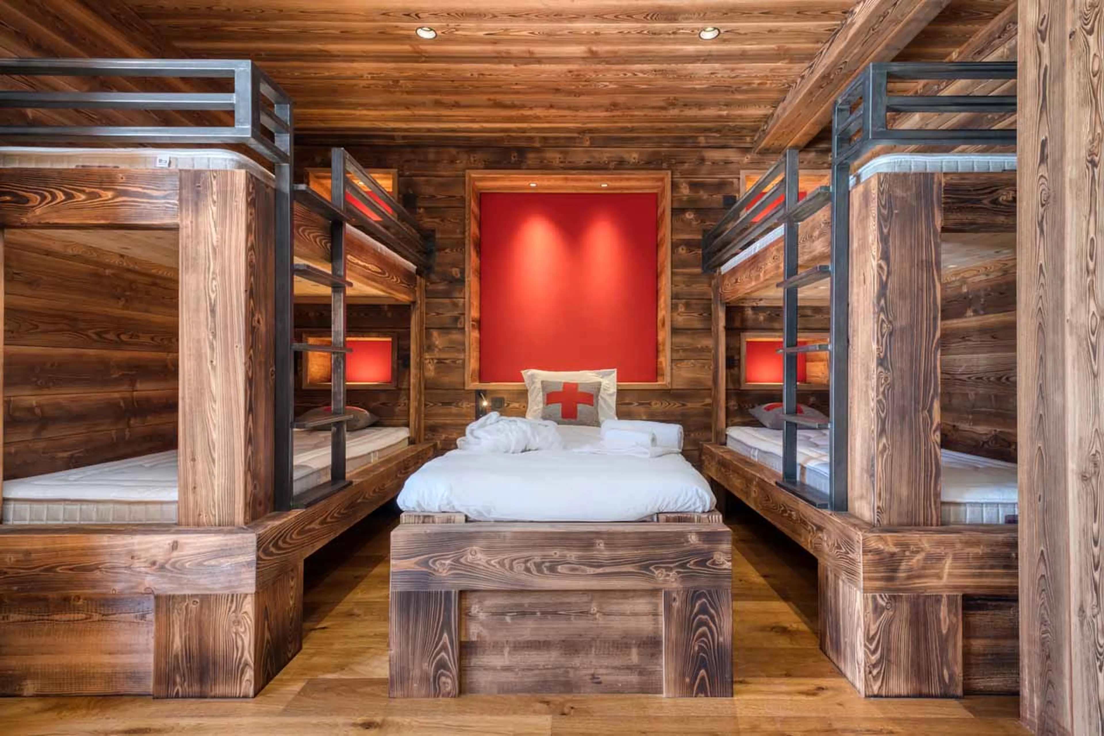 Bedroom 5 at Chalet Myriam in Meribel