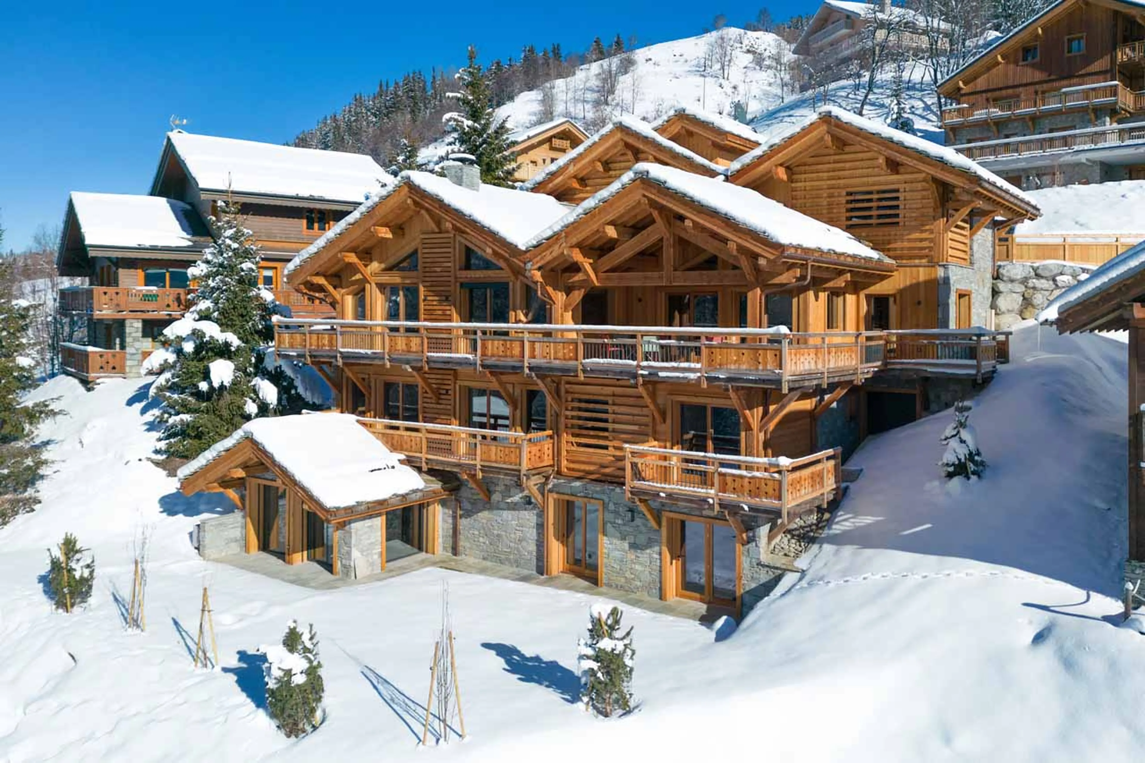 Exterior at Chalet Myriam in Meribel