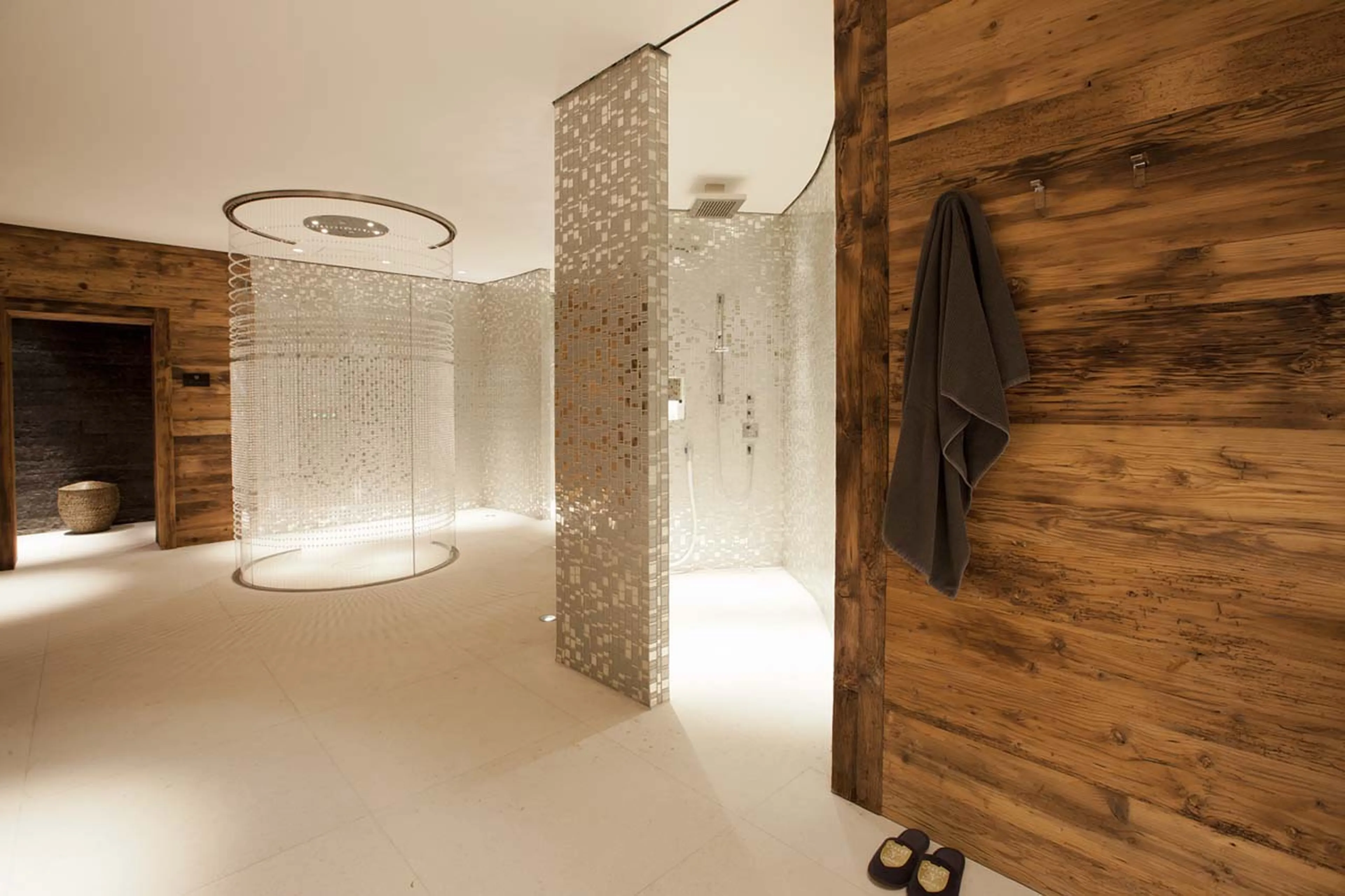 Spa area at Exterior of Chalet N in Lech