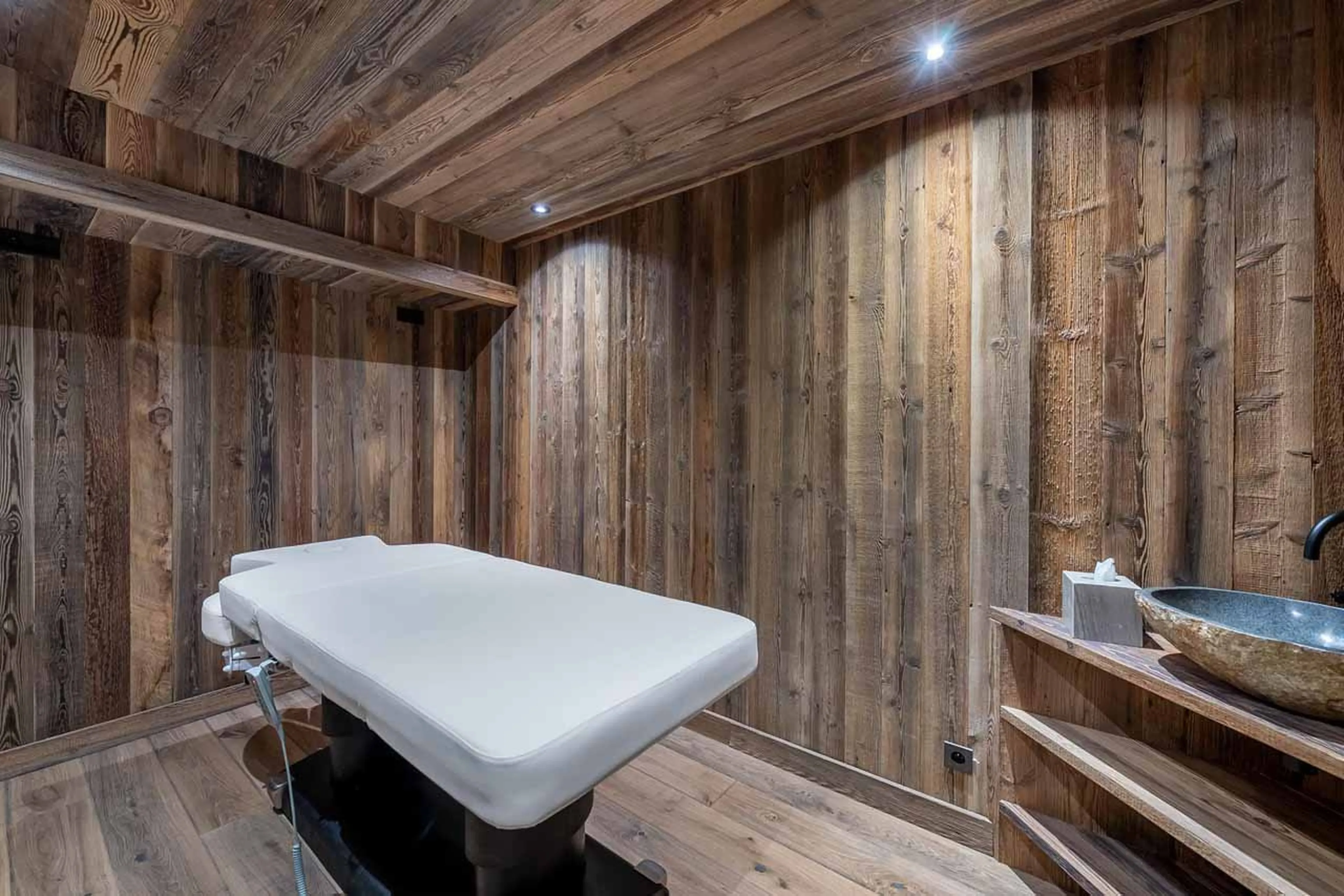 Massage room at Chalet Nanook in St Martin de Belleville