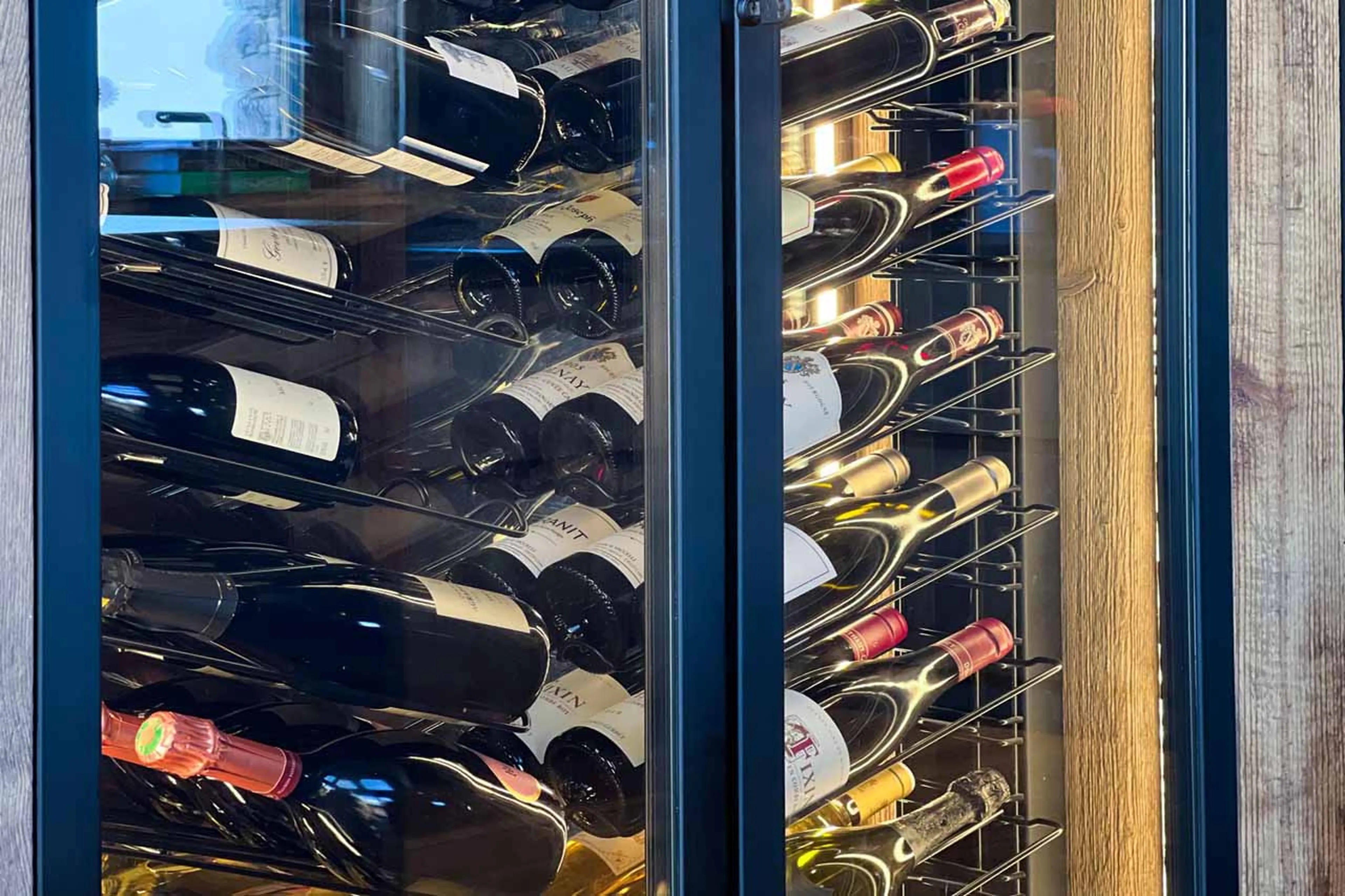 Wine cellar at Chalet Nanook in St Martin de Belleville