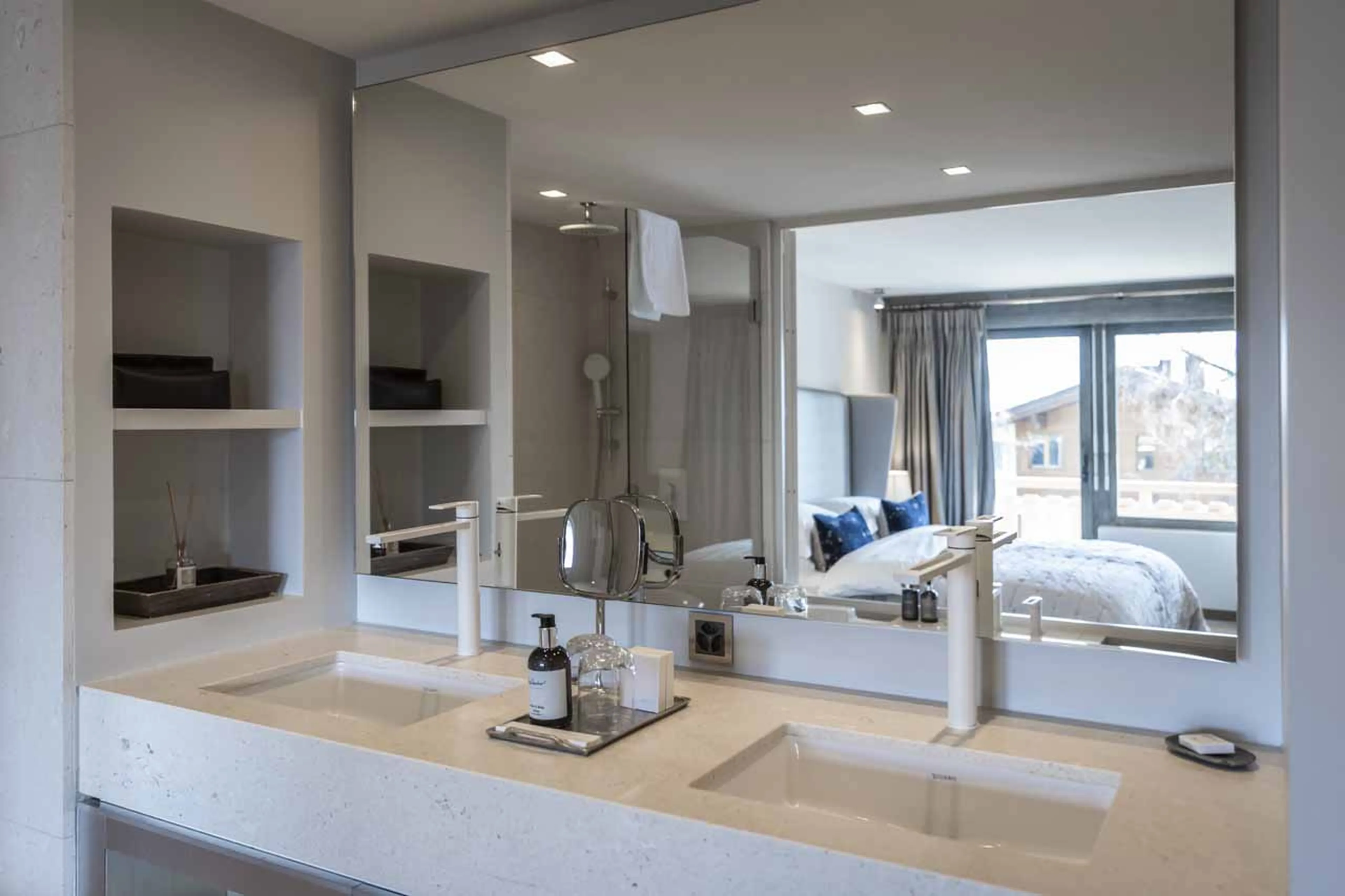Bathroom three at Chalet No 14 in Verbier