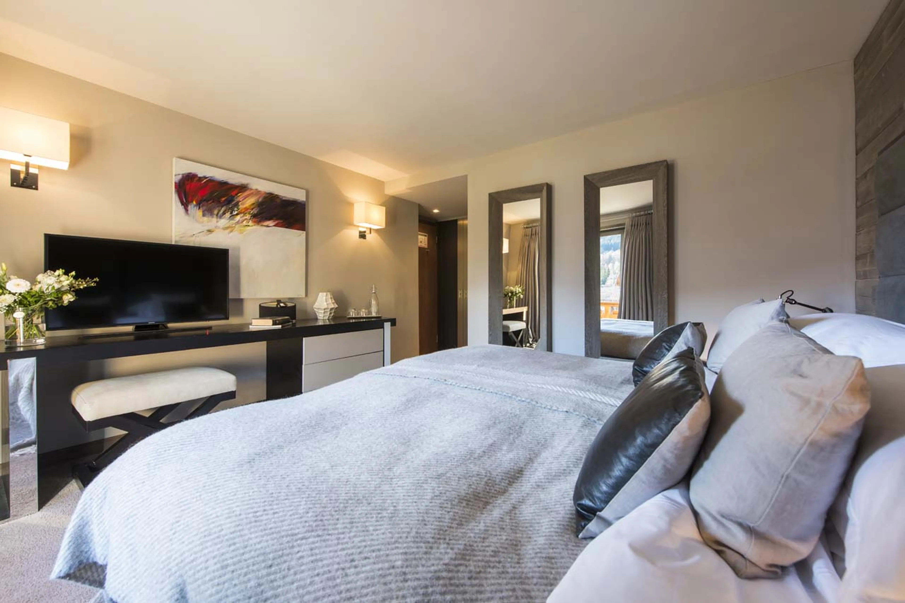 Bedroom ten at Chalet No 14 in Verbier