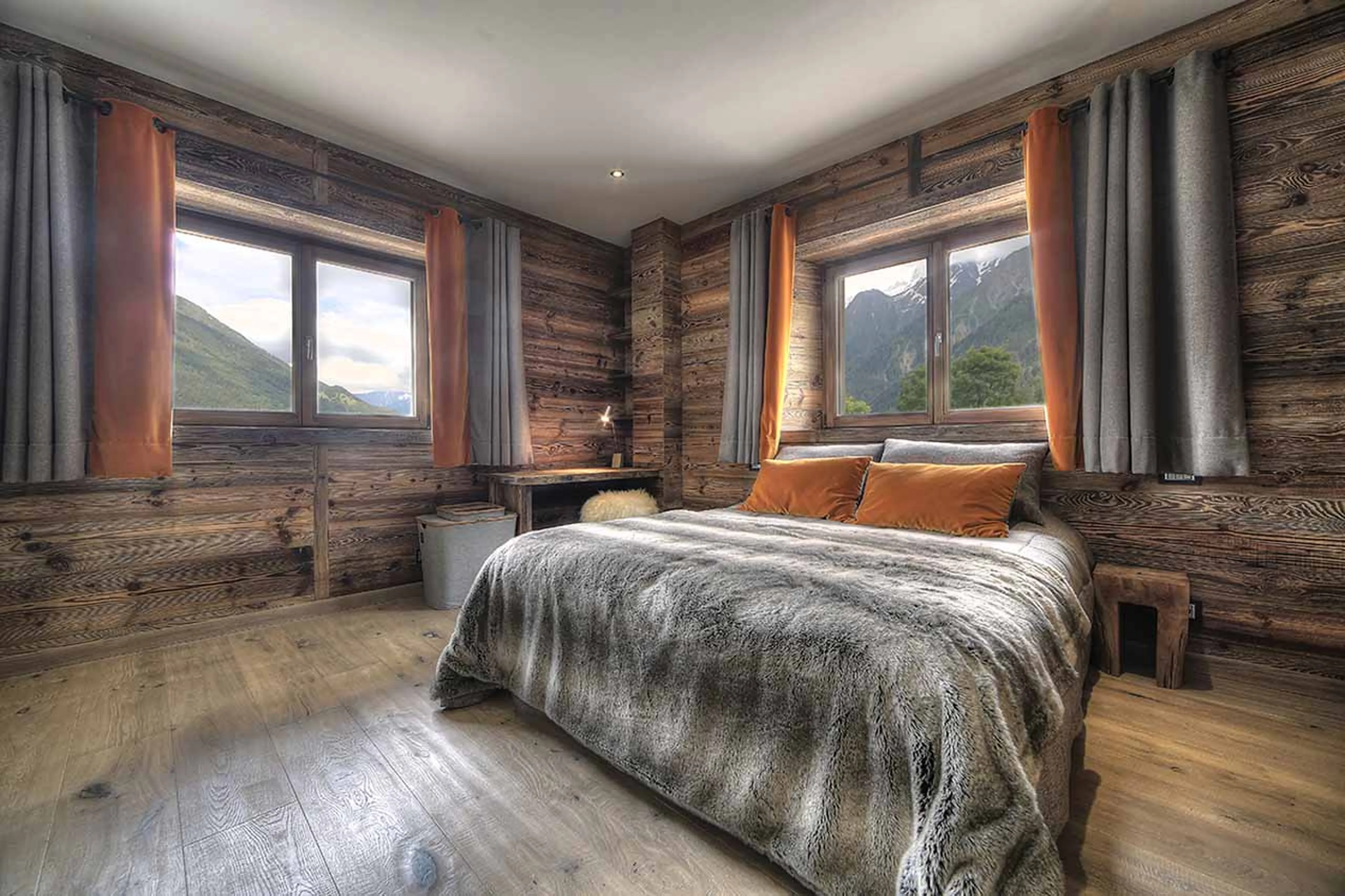 Bedroom four at Chalet Norel in Chamonix