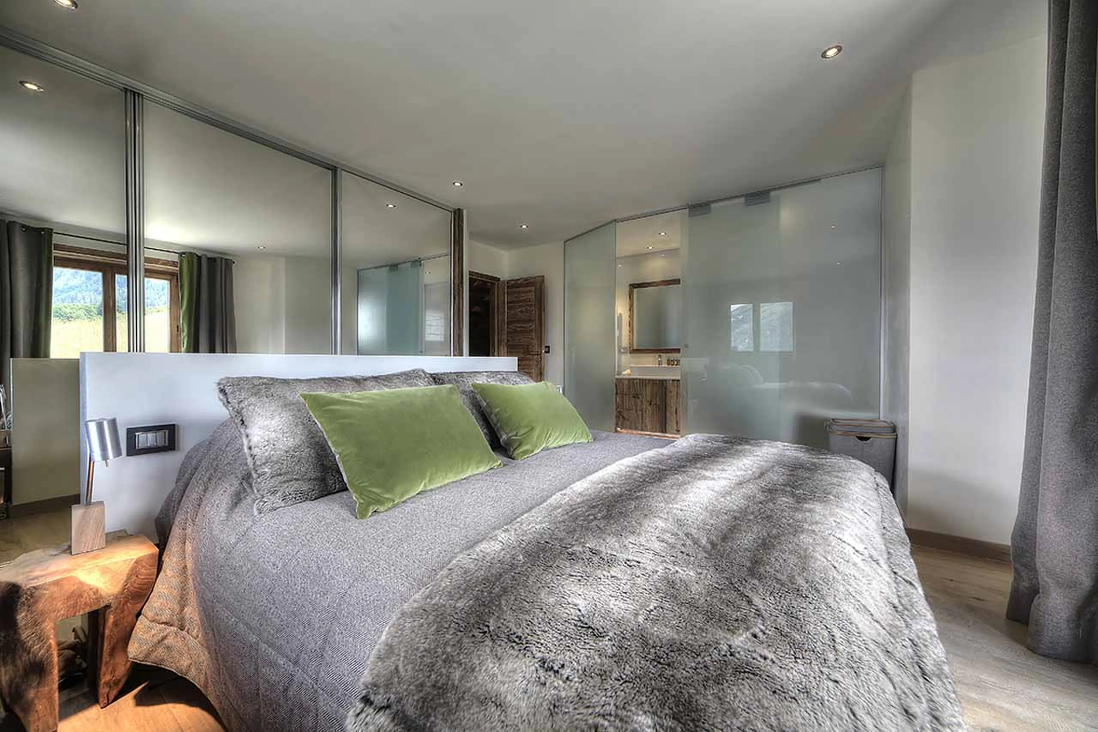 Bedroom two at Chalet Norel in Chamonix