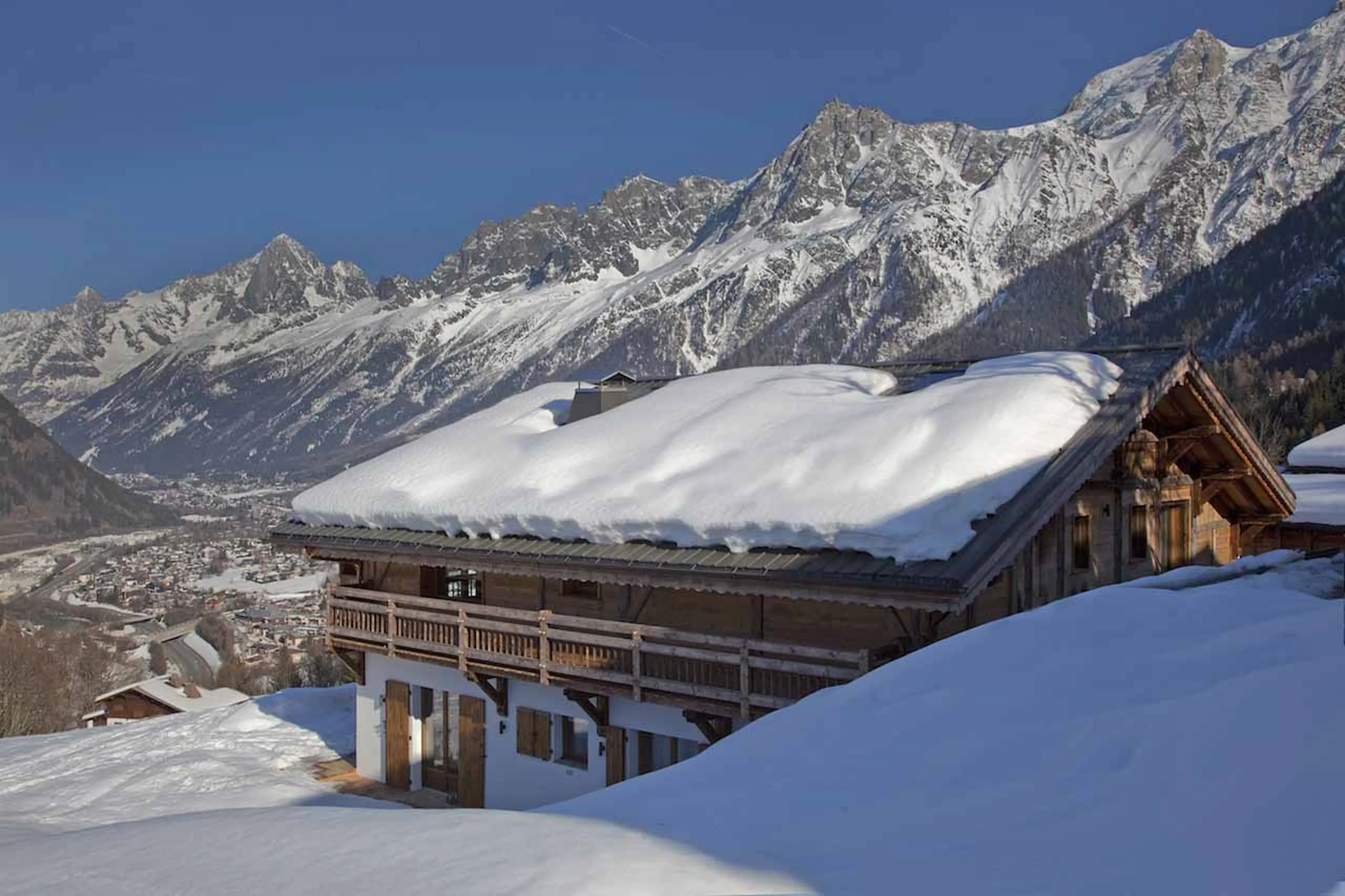 Exterior view of Chalet Norel in Chamonix