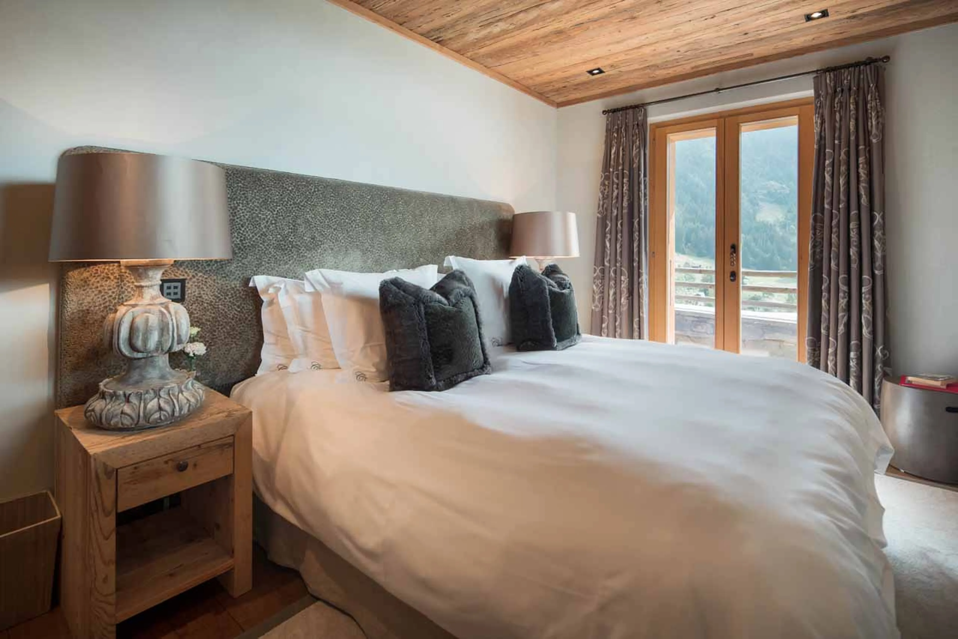 Bedroom 2 at Chalet Norte in Verbier