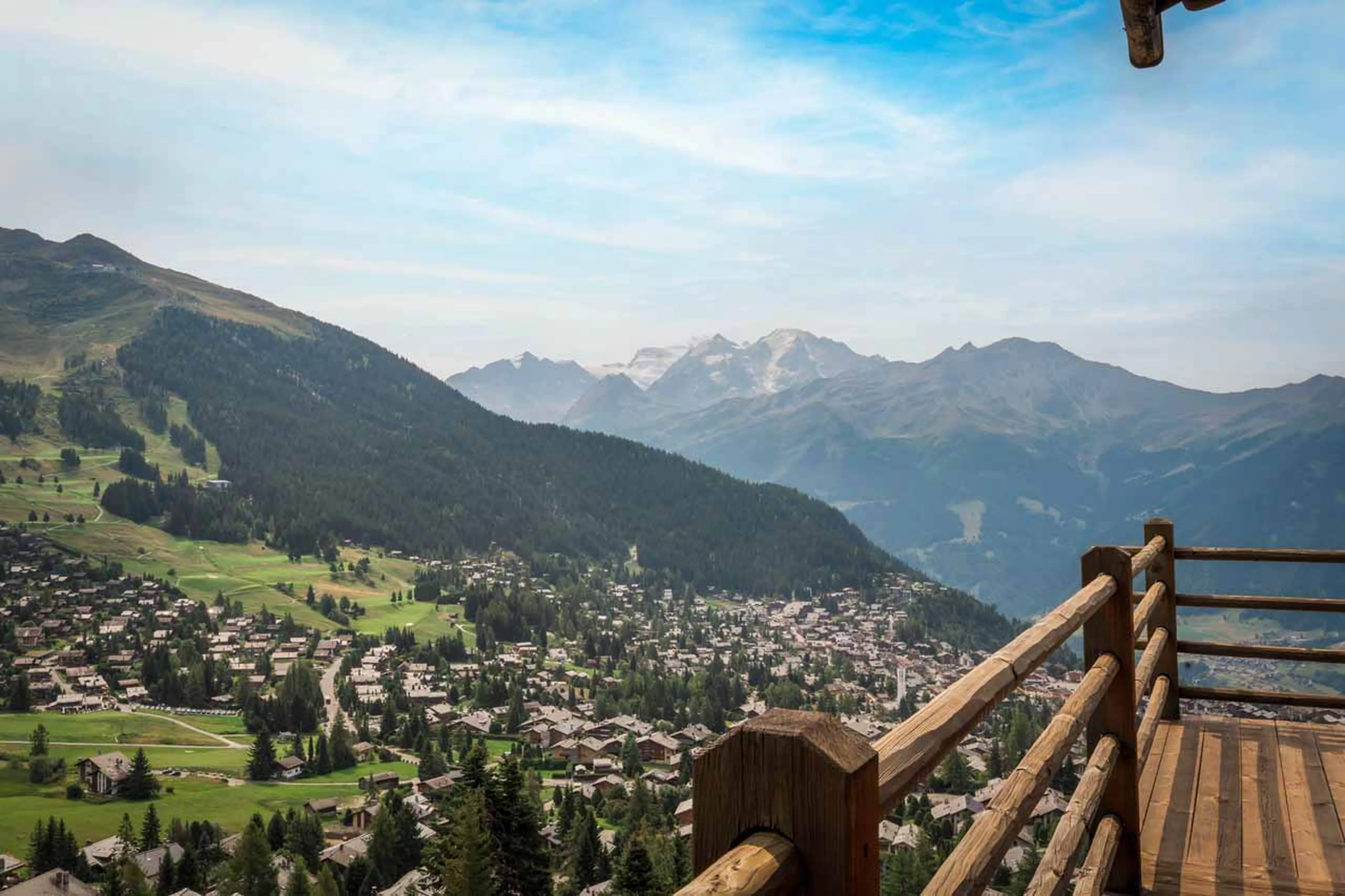 Views at Chalet Norte in Verbier