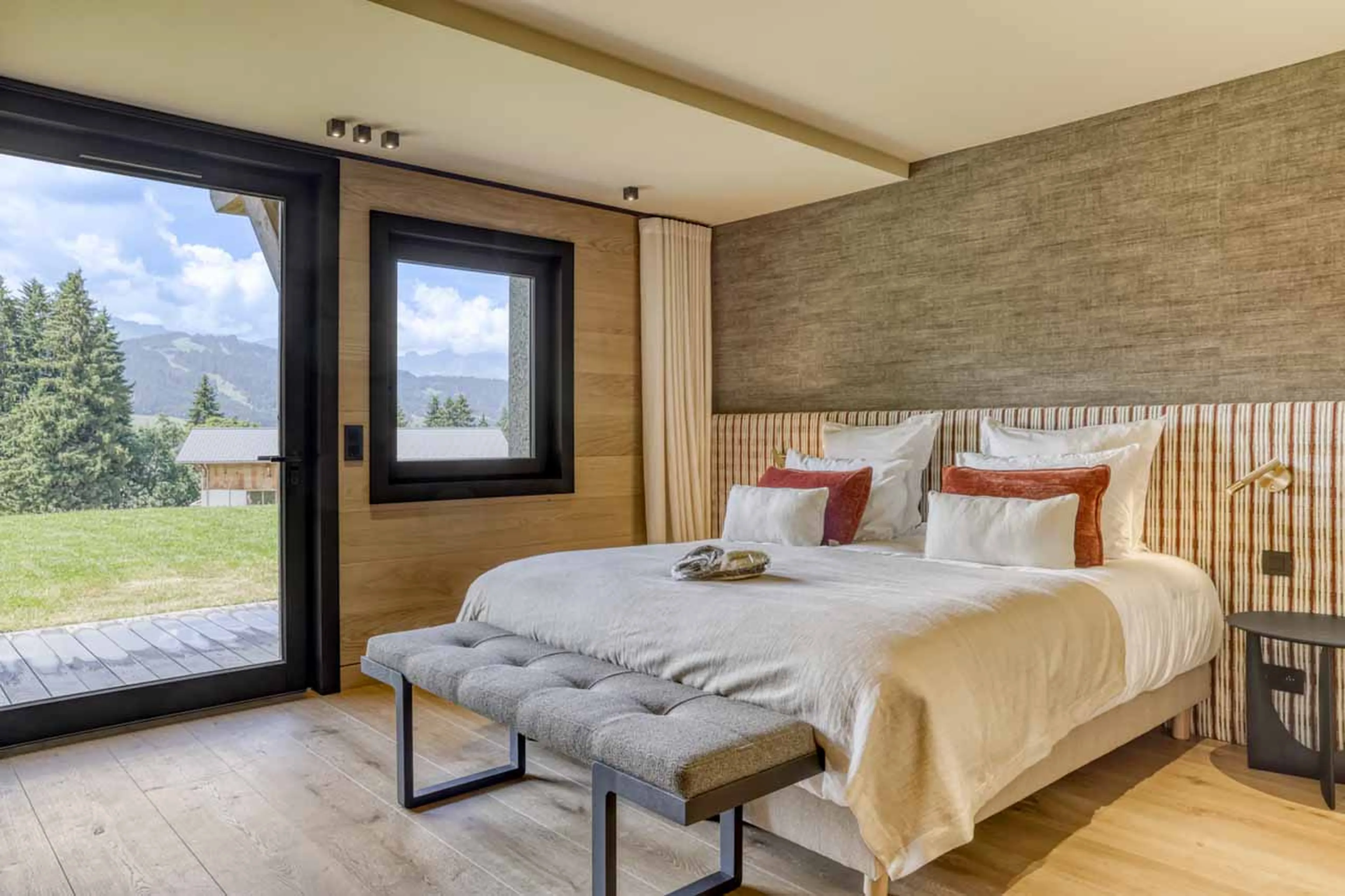 Bedroom 3 at Chalet Olivier in Megeve