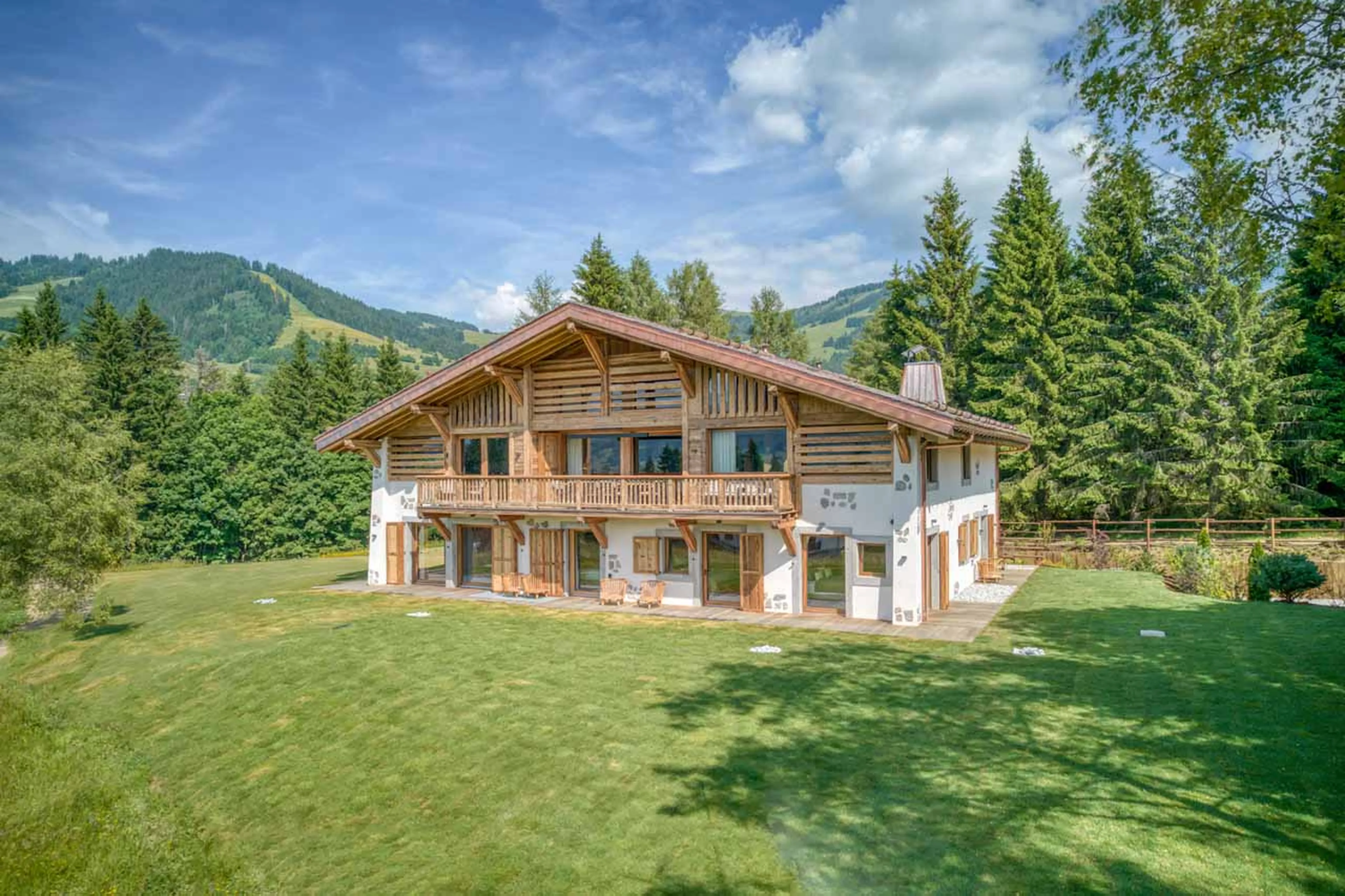 Exterior of Chalet Olivier in Megeve