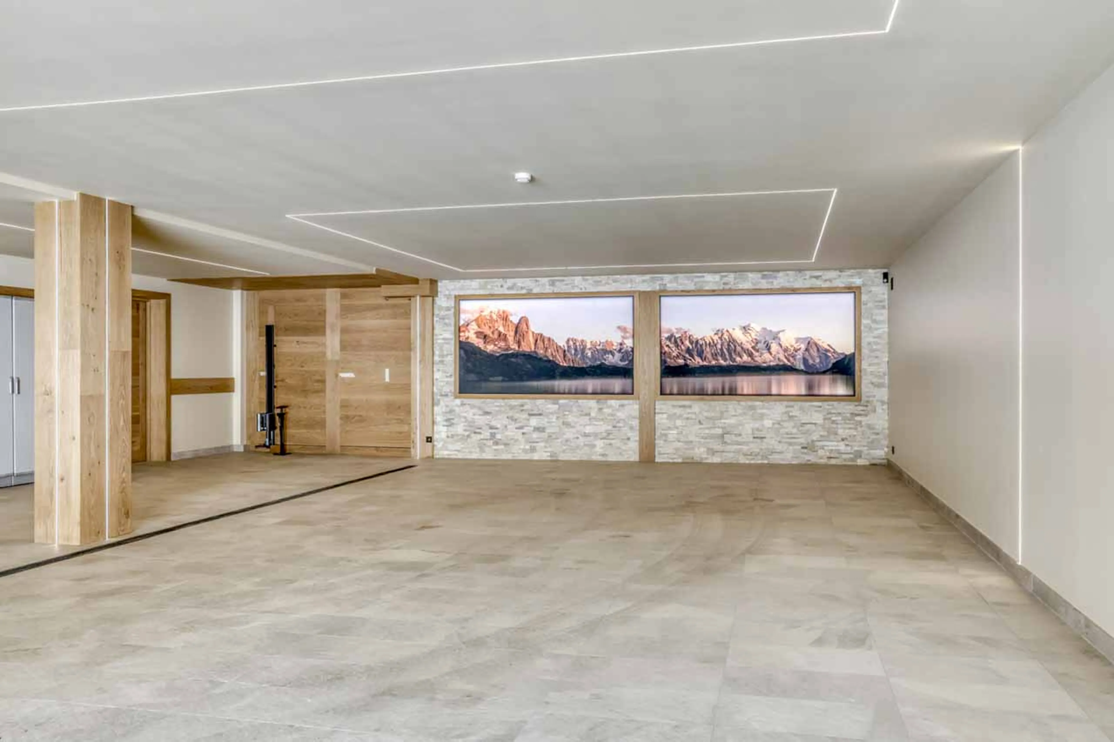 Garage at Chalet Olivier in Megeve