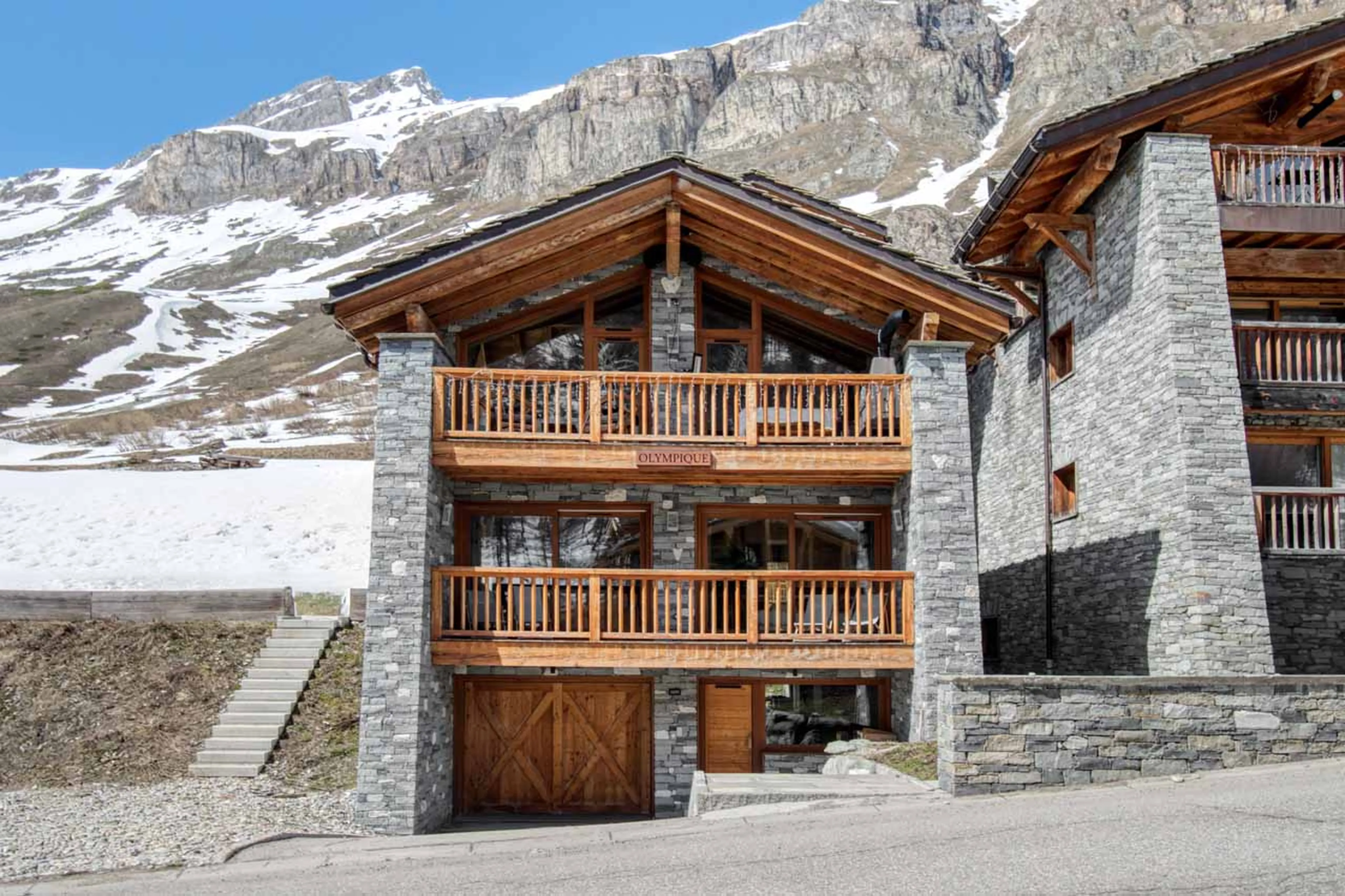 Exterior of Chalet Oly in Val d'Isere