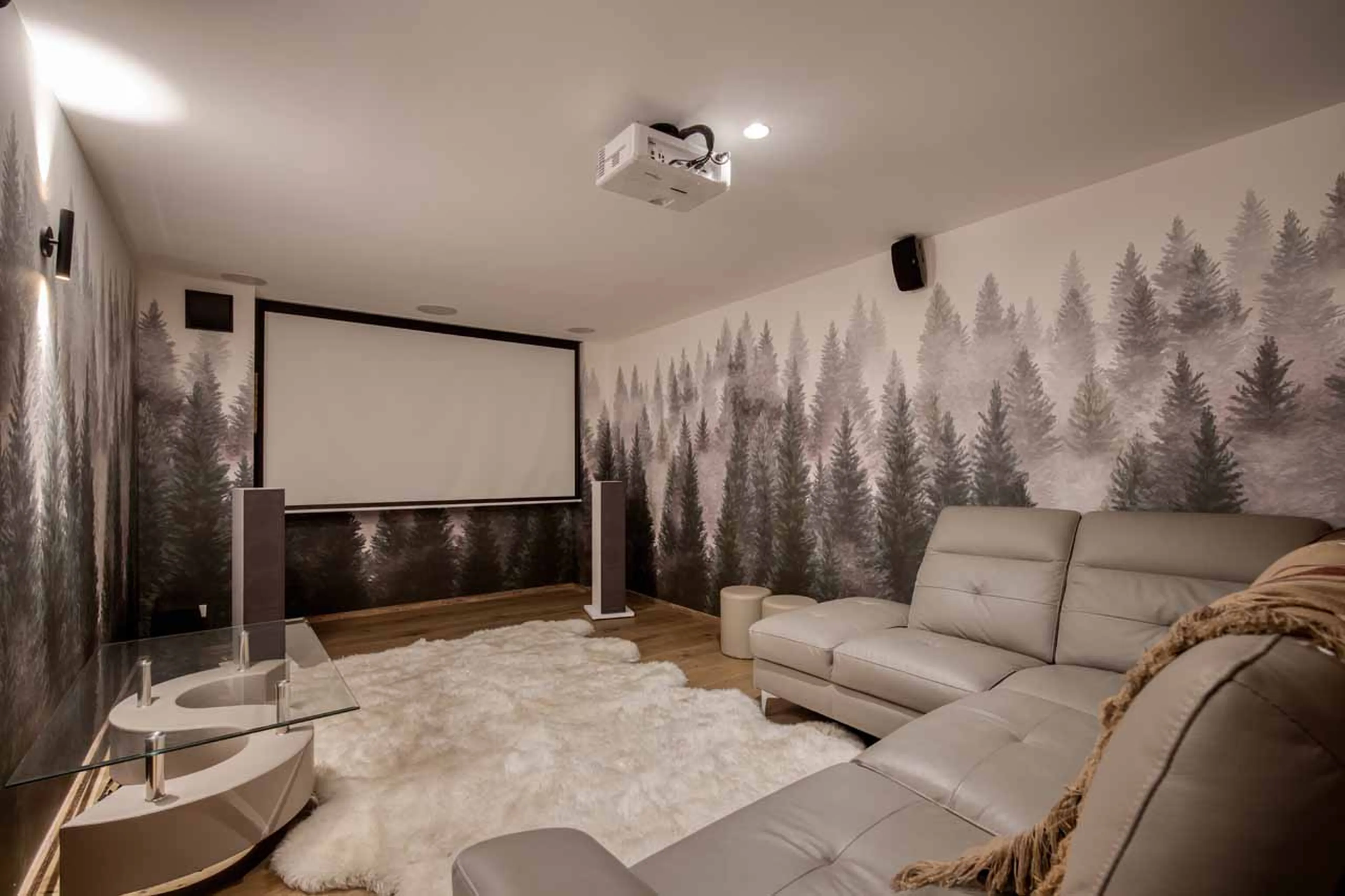 TV room at Chalet Oly in Val d'Isere