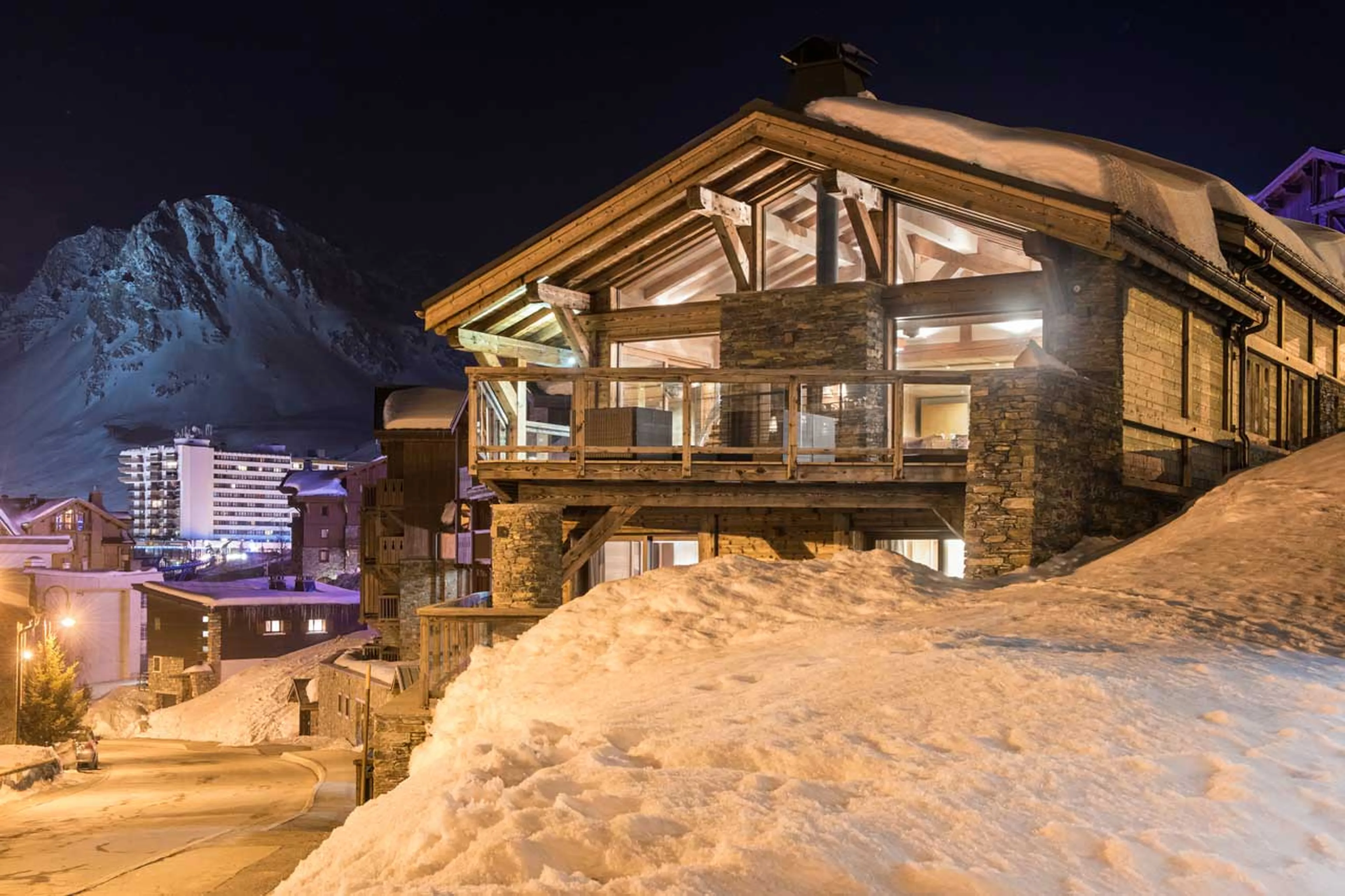 Exterior of Chalet Opale in Tignes