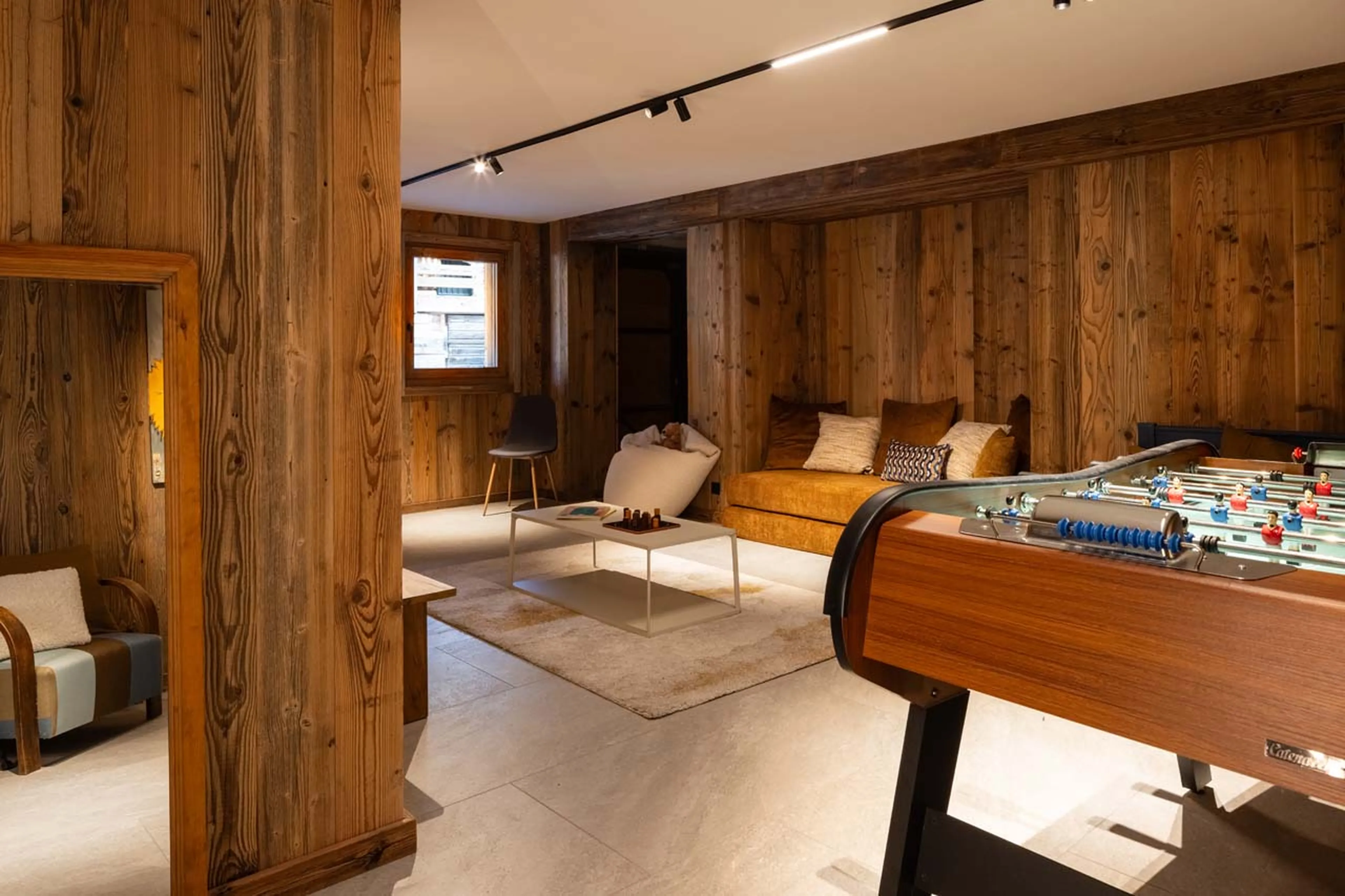 Table football at Chalet L'Orchidée in Meribel