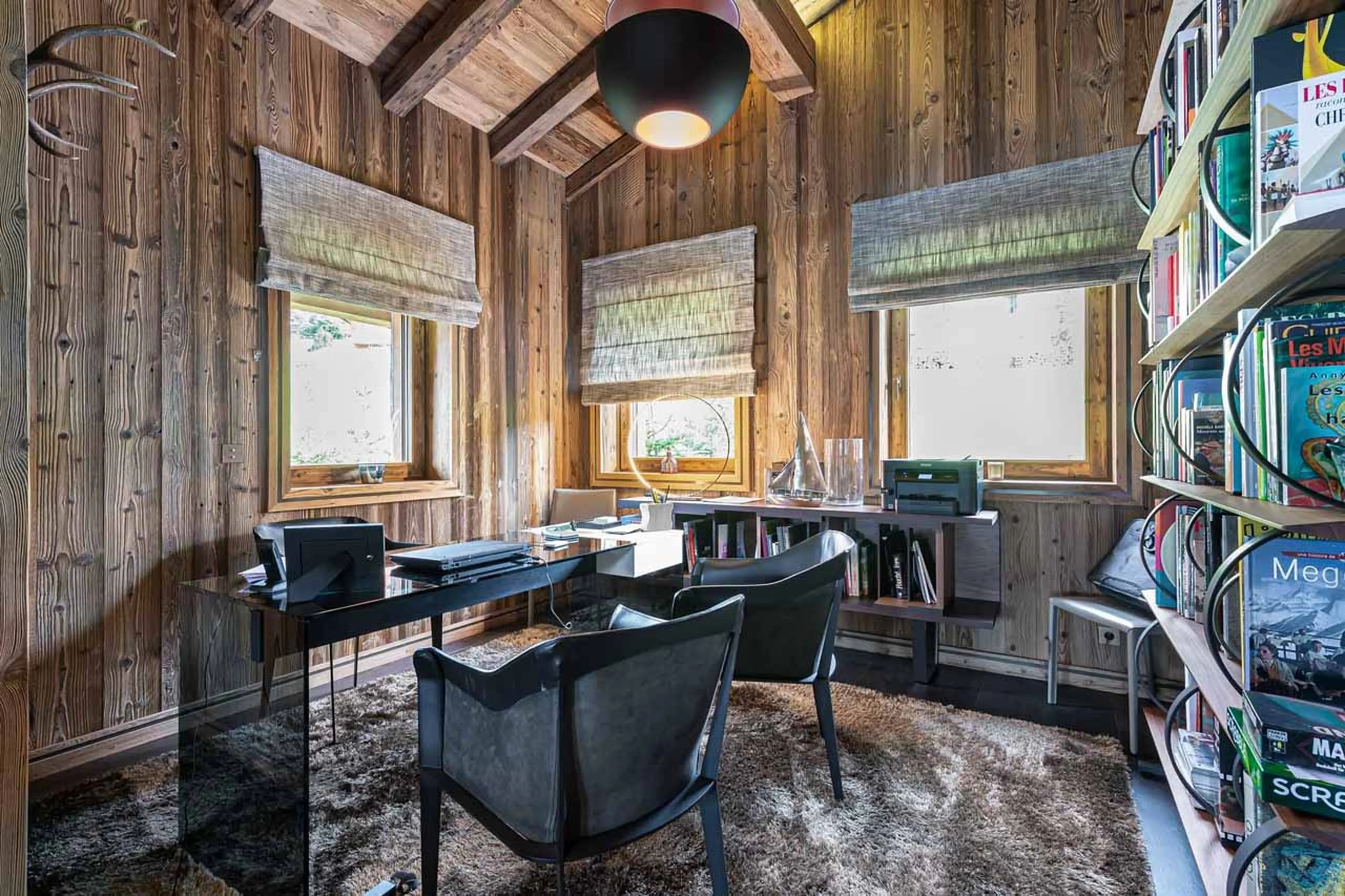 Office at Chalet Orcia in Megeve