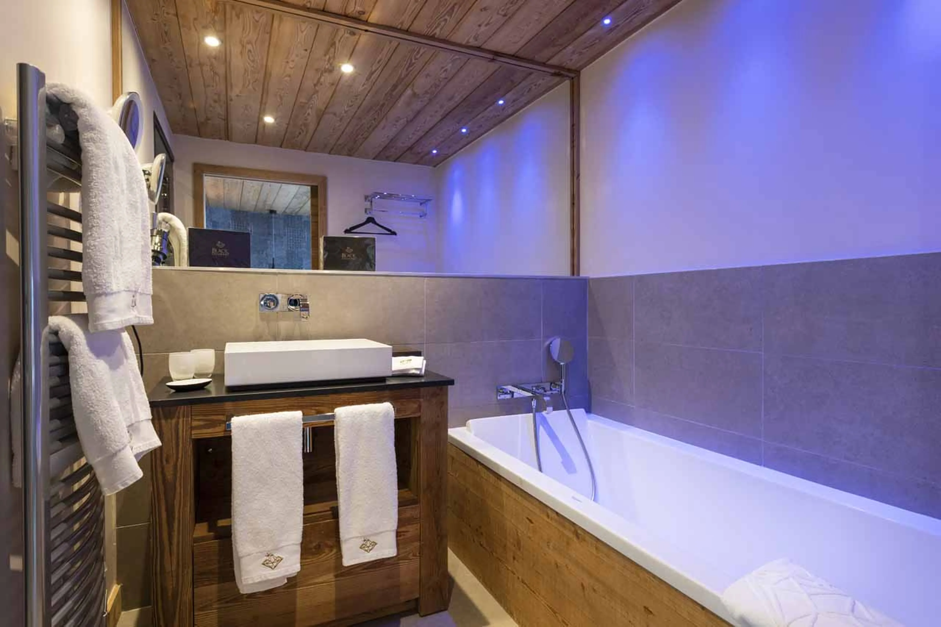 Bathroom three at Chalet Orlov in Val Thorens