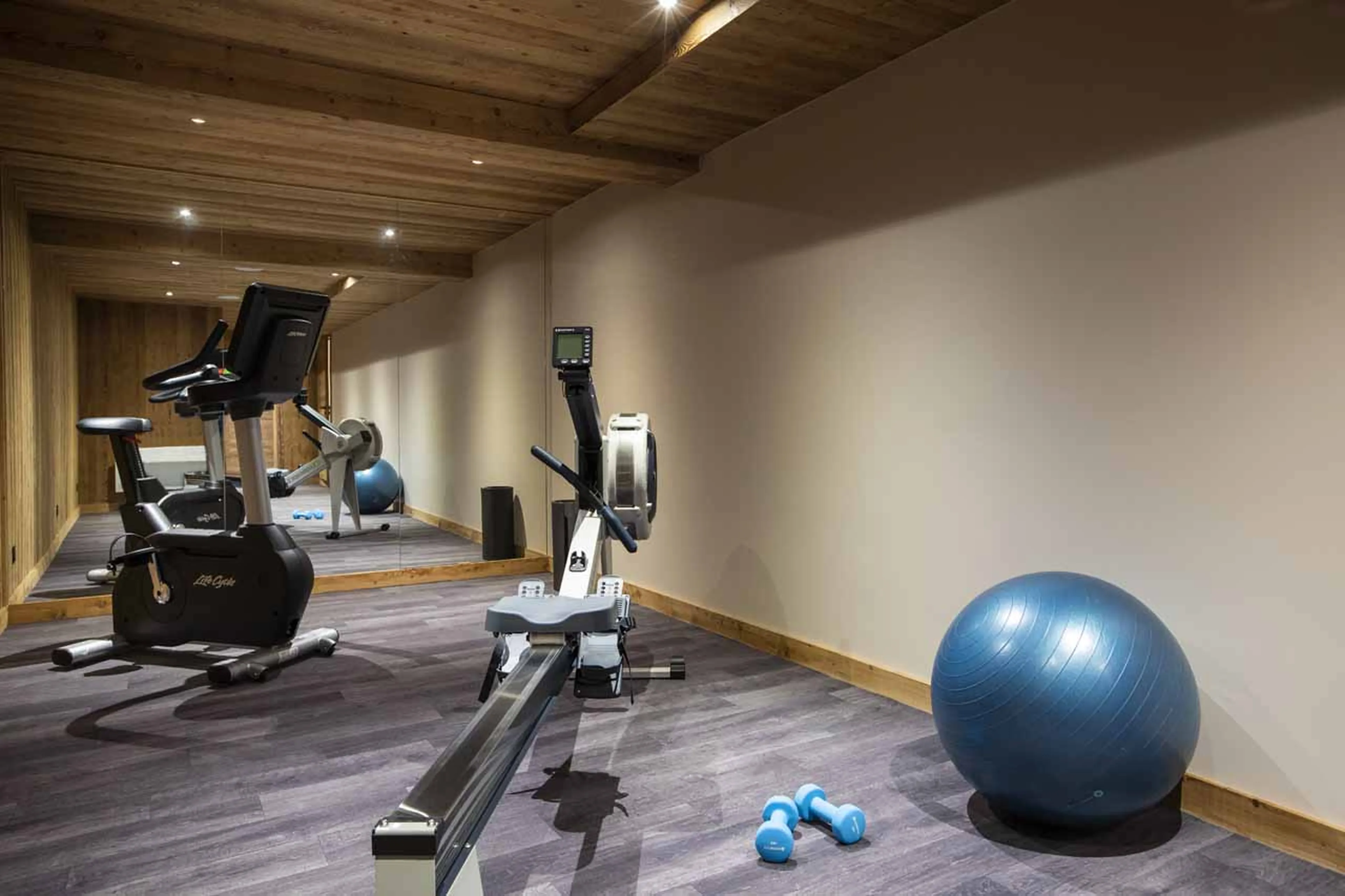 Gym at Chalet Orlov in Val Thorens